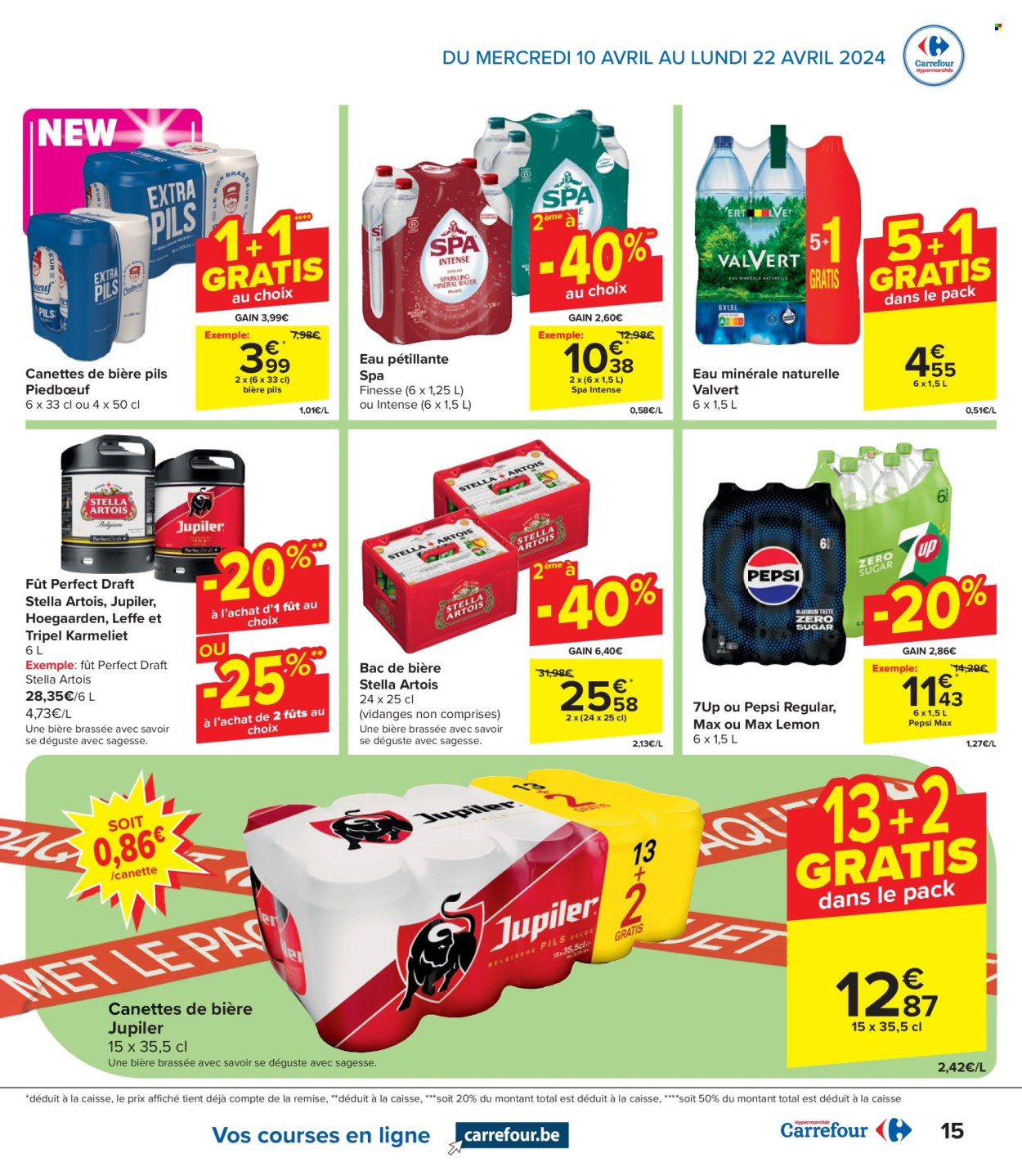 Catalogue Carrefour hypermarkt - 10.4.2024 - 22.4.2024. Page 15.