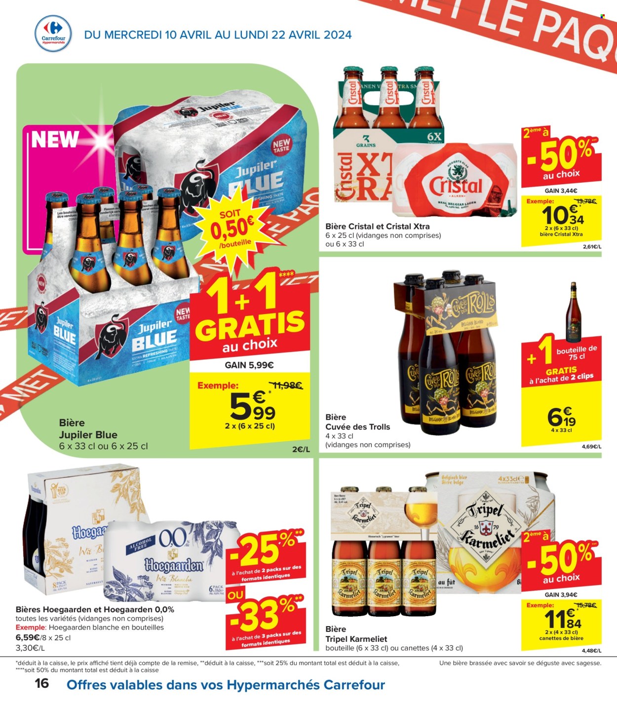 Catalogue Carrefour hypermarkt - 10.4.2024 - 22.4.2024. Page 16.