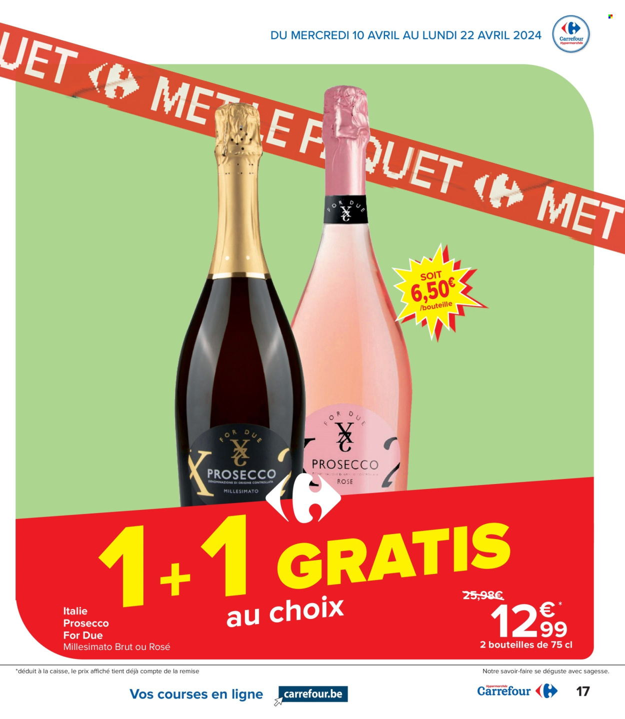 Catalogue Carrefour hypermarkt - 10.4.2024 - 22.4.2024. Page 17.