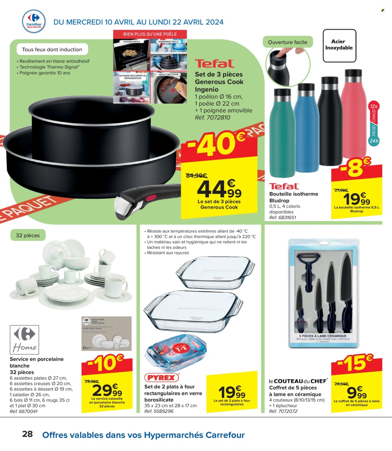 Catalogue Carrefour hypermarkt - 10.4.2024 - 22.4.2024. Page 28.