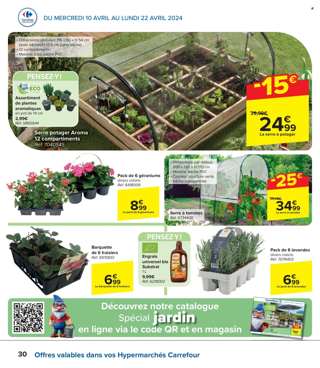 Catalogue Carrefour hypermarkt - 10.4.2024 - 22.4.2024. Page 30.