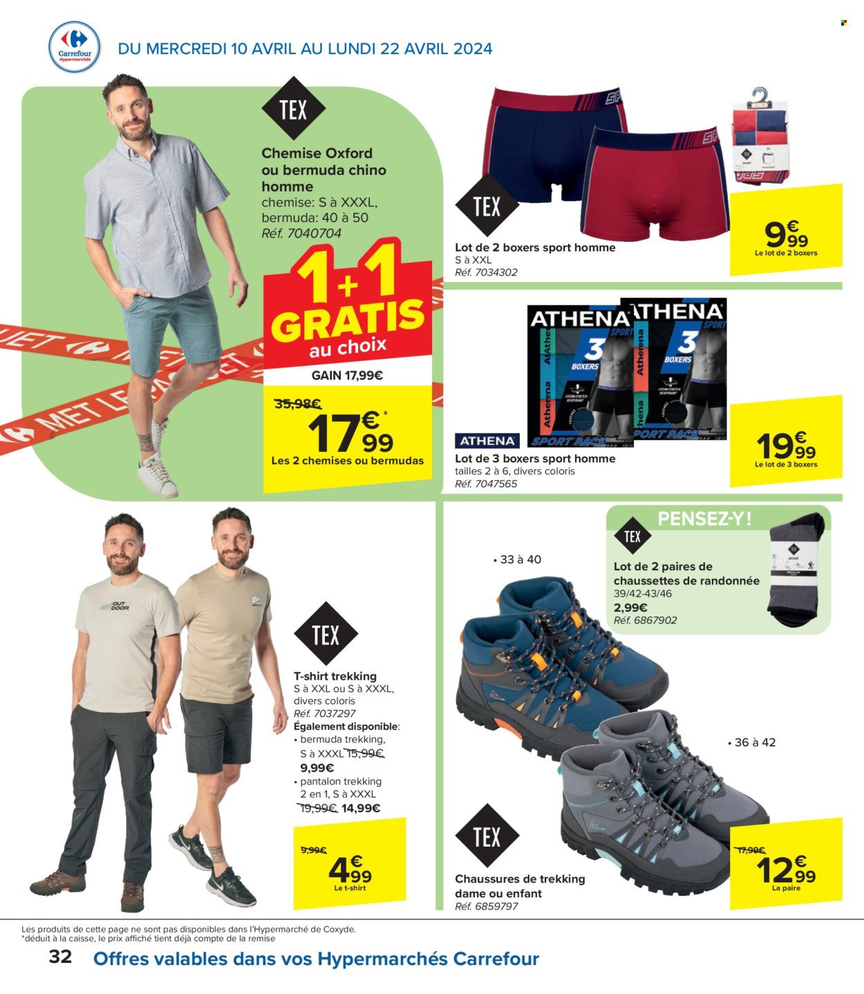 Catalogue Carrefour hypermarkt - 10.4.2024 - 22.4.2024. Page 32.