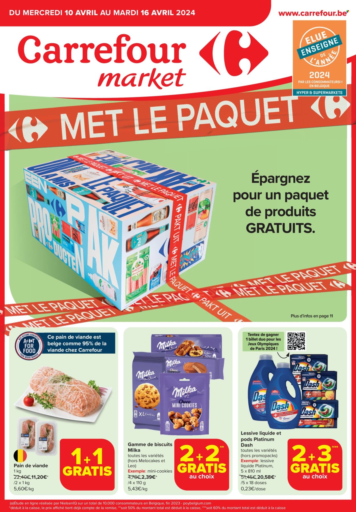 Catalogue Carrefour market - 10.4.2024 - 16.4.2024. Page 1.