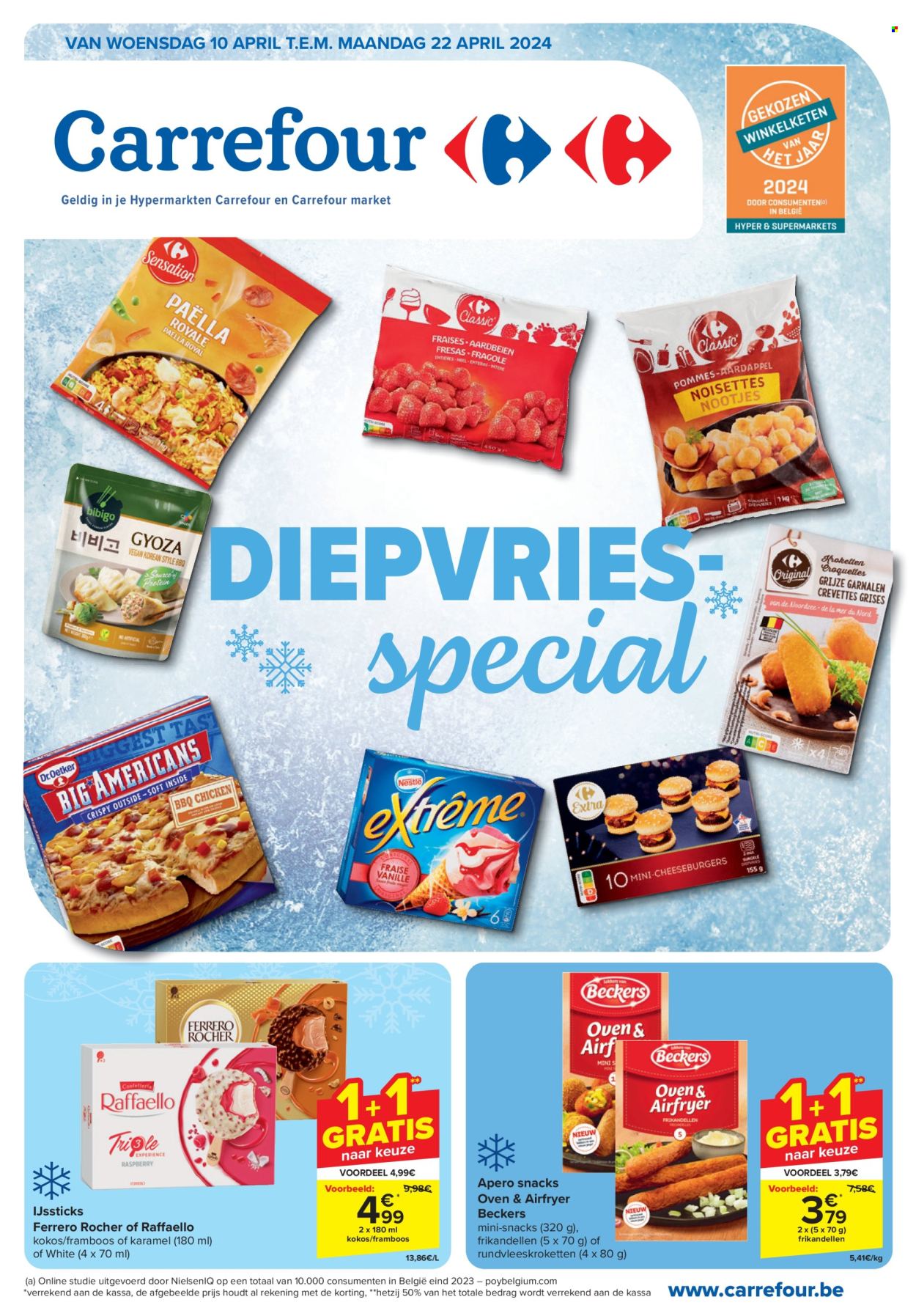 Catalogue Carrefour hypermarkt - 10.4.2024 - 22.4.2024. Page 1.