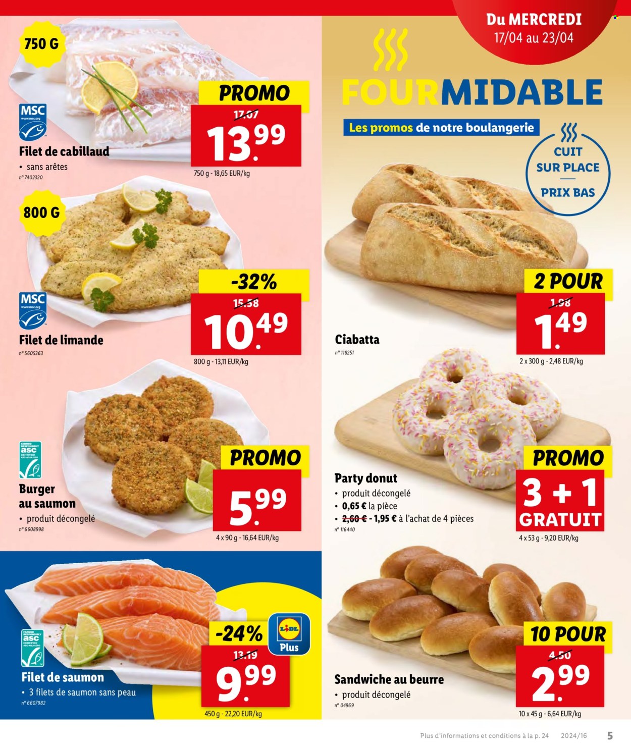 Catalogue Lidl - 17.4.2024 - 23.4.2024. Page 7.