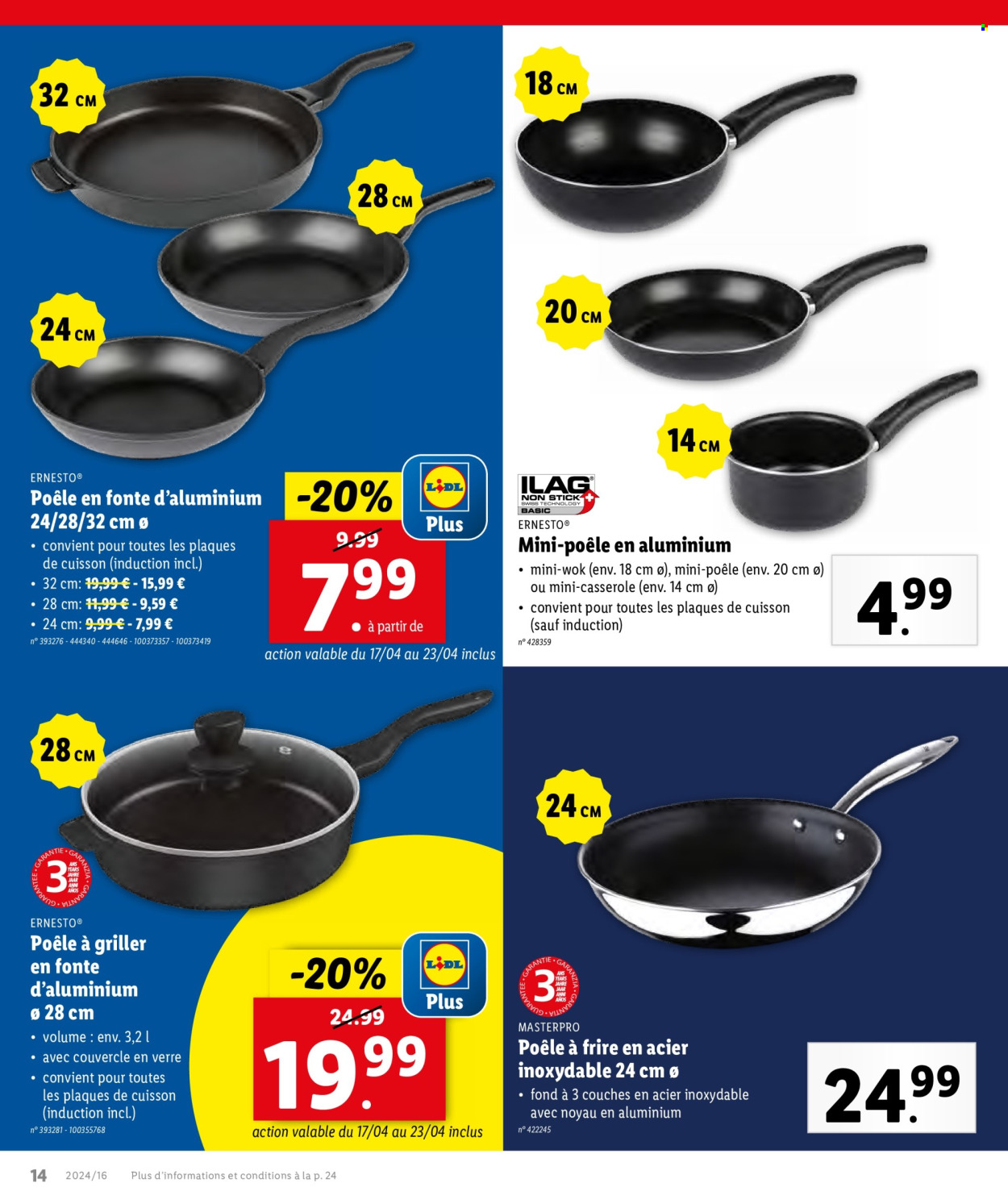 Catalogue Lidl - 17.4.2024 - 23.4.2024. Page 16.