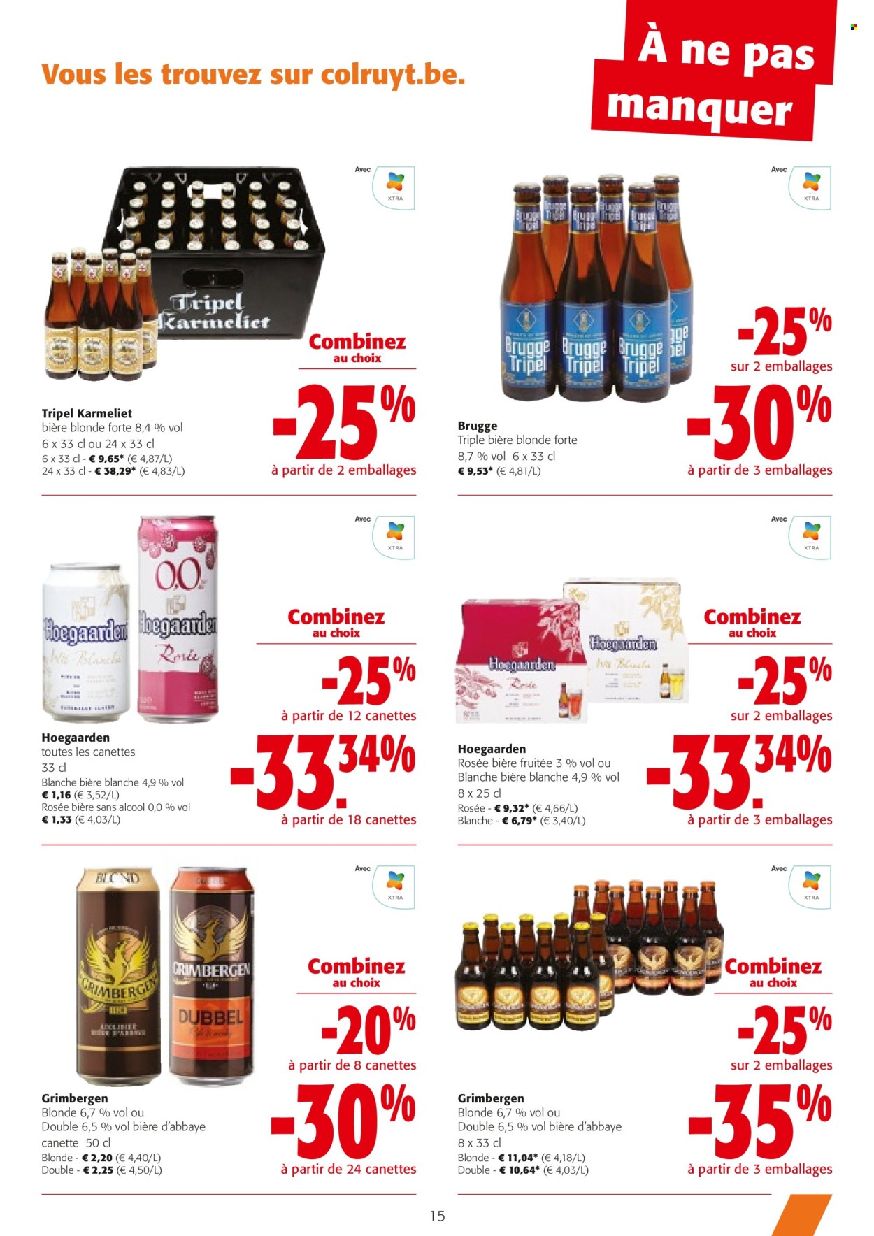 Catalogue Colruyt - 10.4.2024 - 23.4.2024. Page 15.