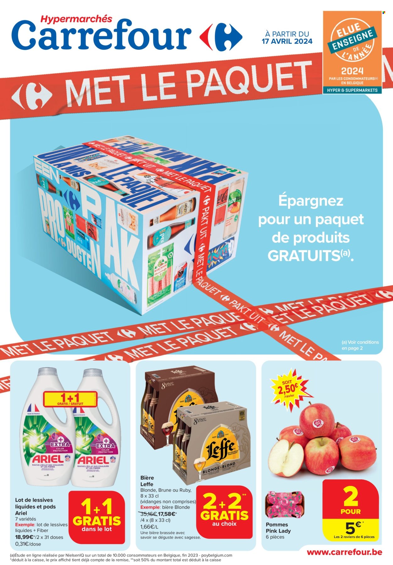 Catalogue Carrefour hypermarkt - 17.4.2024 - 29.4.2024. Page 1.
