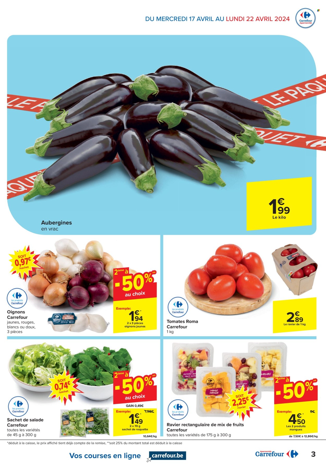 Catalogue Carrefour hypermarkt - 17.4.2024 - 29.4.2024. Page 3.