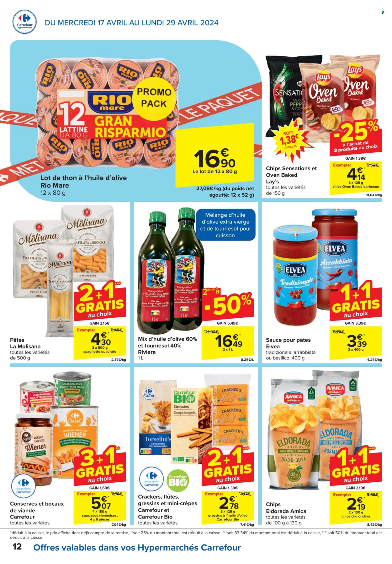 Catalogue Carrefour hypermarkt - 17.4.2024 - 29.4.2024. Page 12.