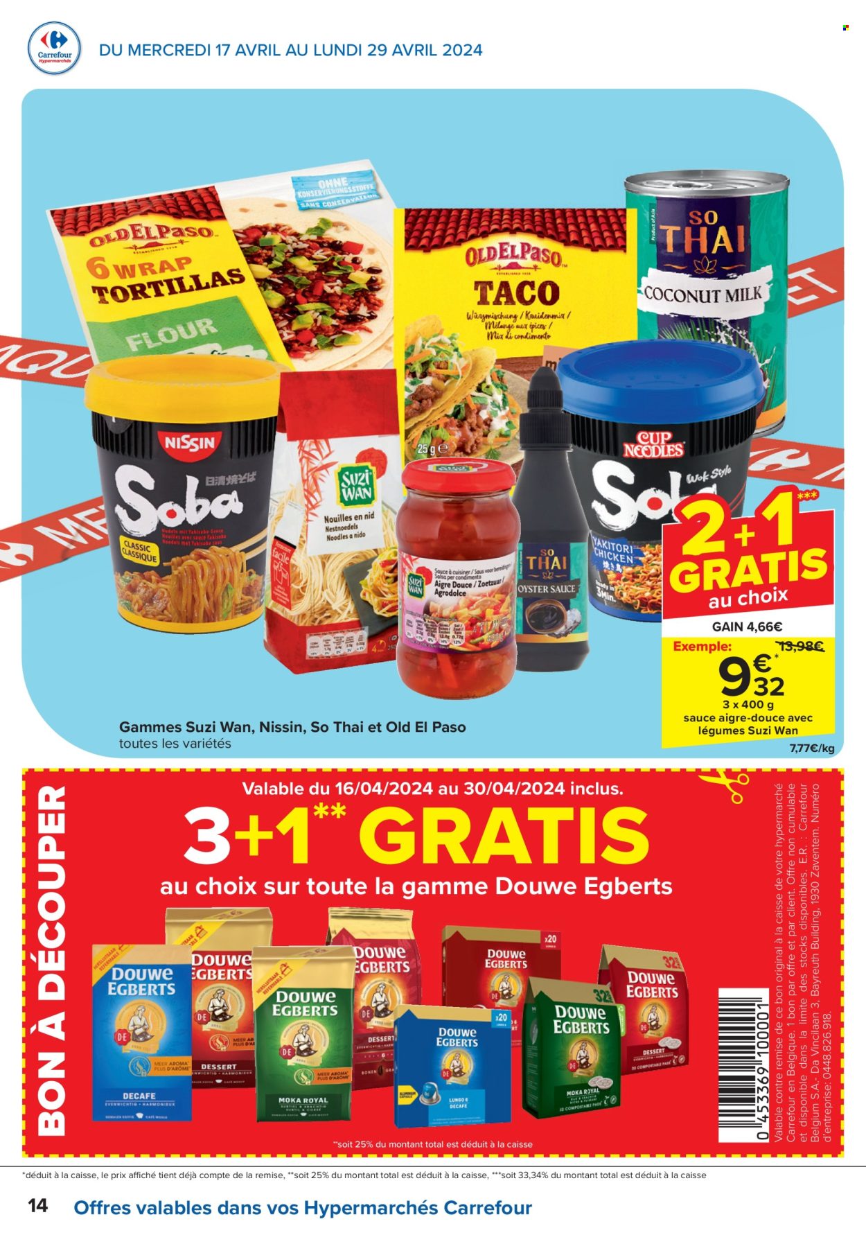 Catalogue Carrefour hypermarkt - 17.4.2024 - 29.4.2024. Page 14.