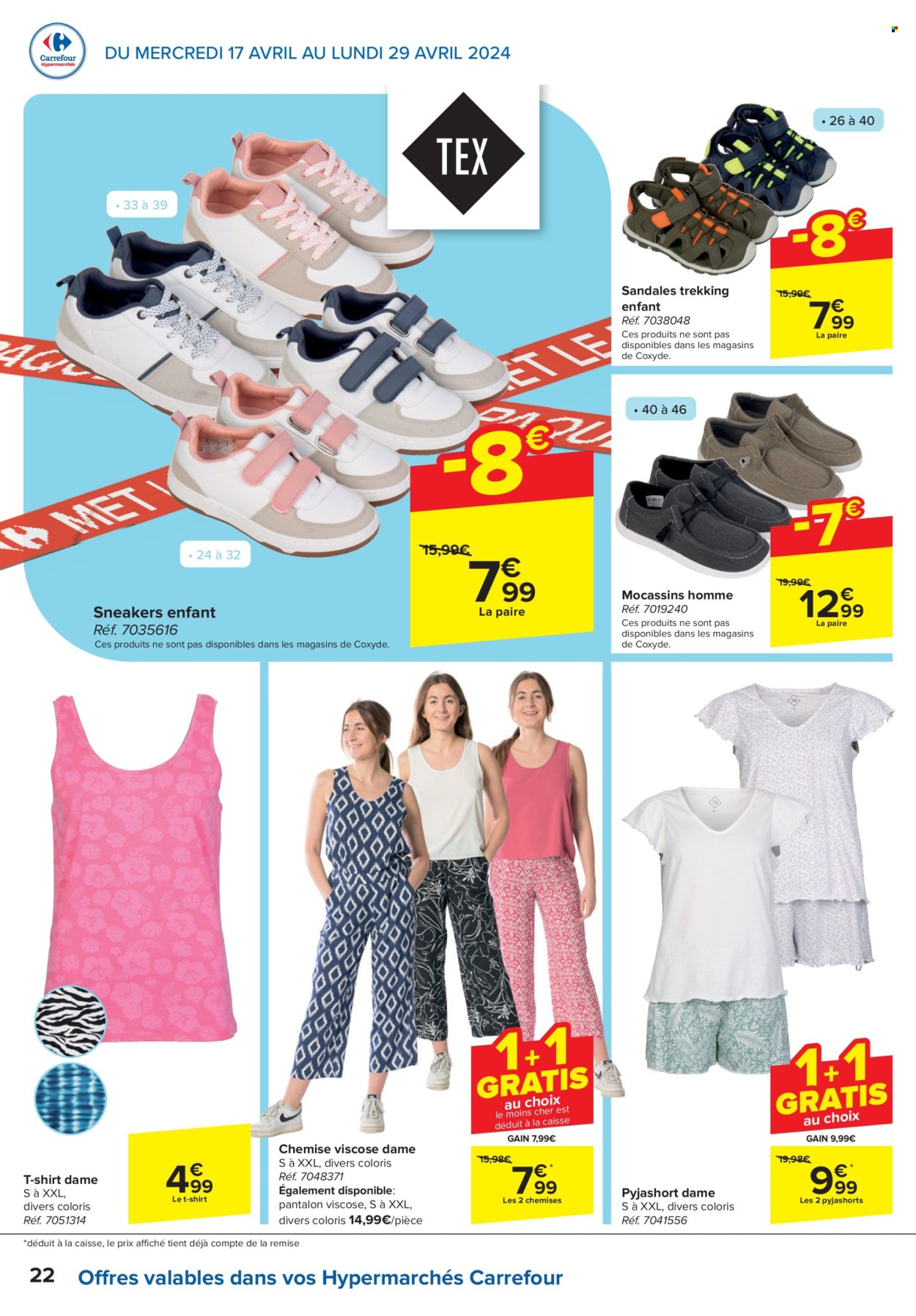 Catalogue Carrefour hypermarkt - 17.4.2024 - 29.4.2024. Page 22.