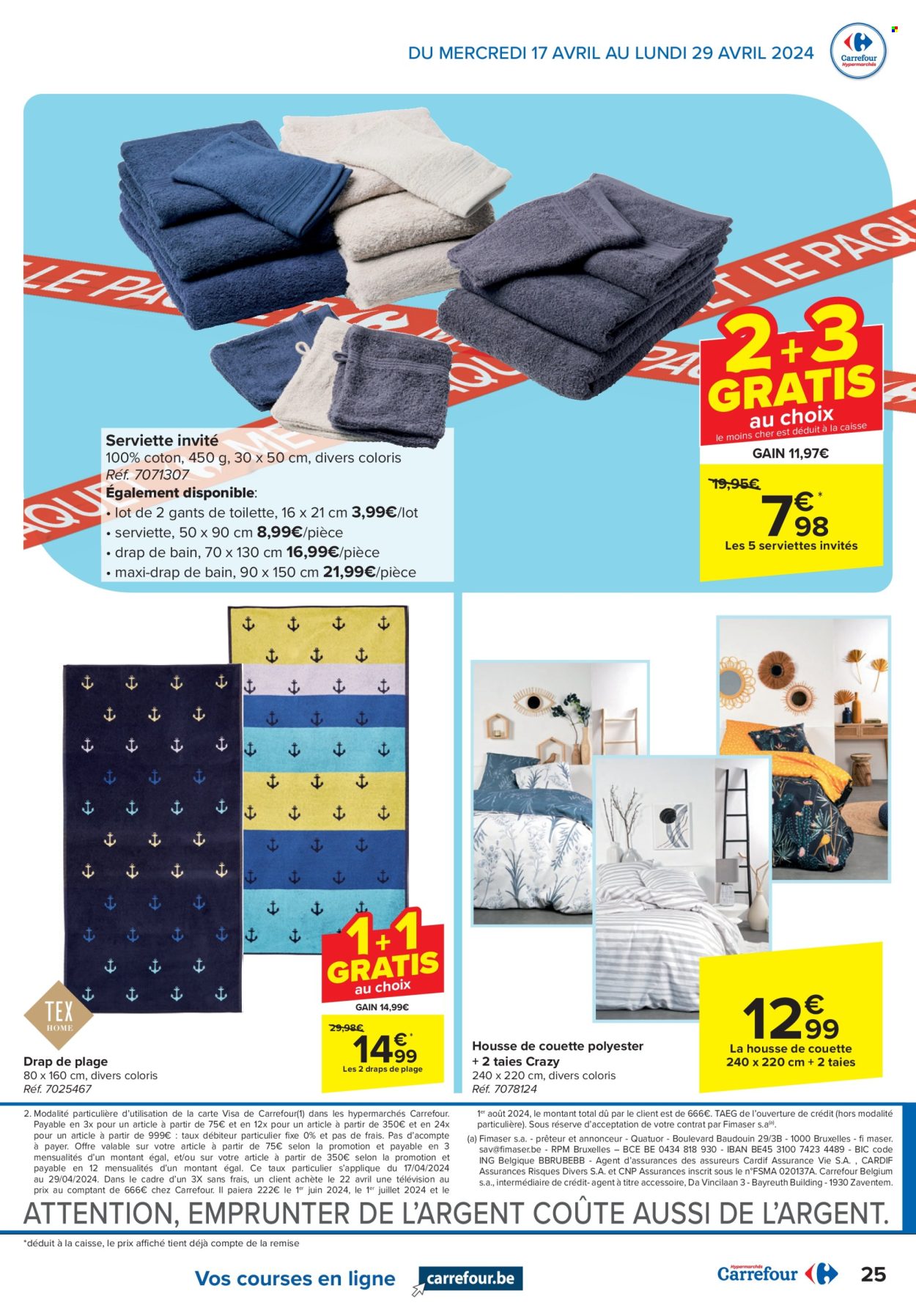 Catalogue Carrefour hypermarkt - 17.4.2024 - 29.4.2024. Page 25.