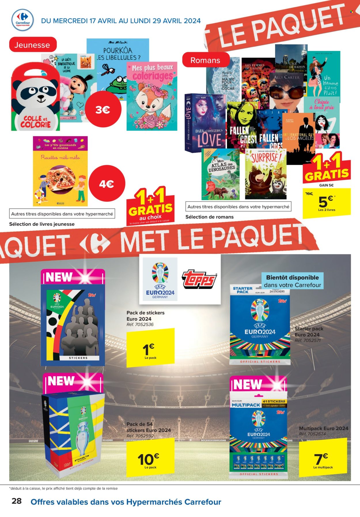 Catalogue Carrefour hypermarkt - 17.4.2024 - 29.4.2024. Page 28.