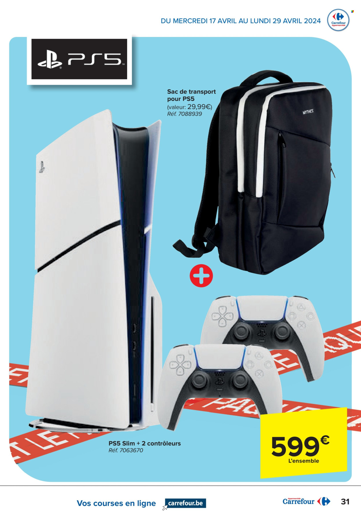 Catalogue Carrefour hypermarkt - 17.4.2024 - 29.4.2024. Page 31.