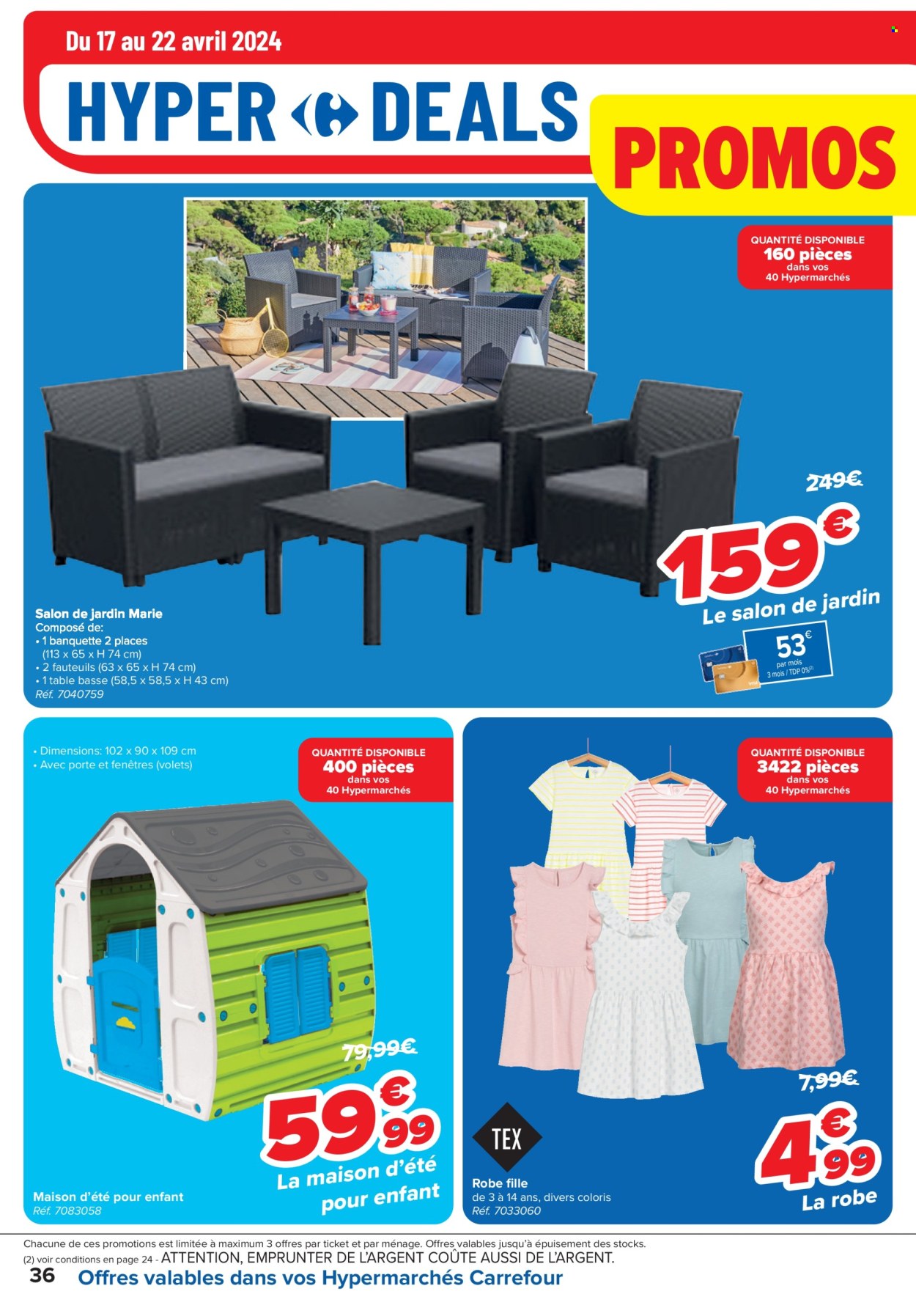 Catalogue Carrefour hypermarkt - 17.4.2024 - 29.4.2024. Page 36.