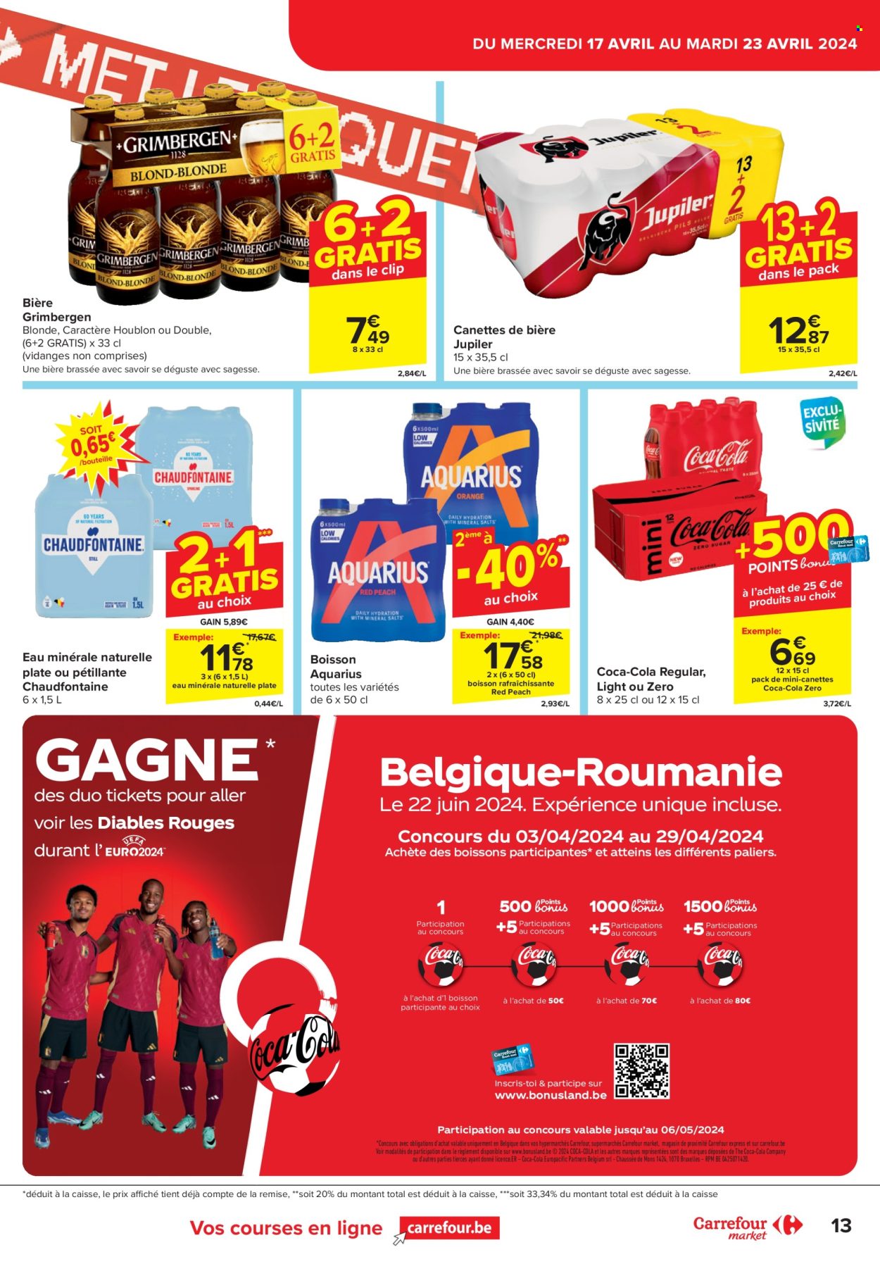 Catalogue Carrefour market - 17.4.2024 - 23.4.2024. Page 13.