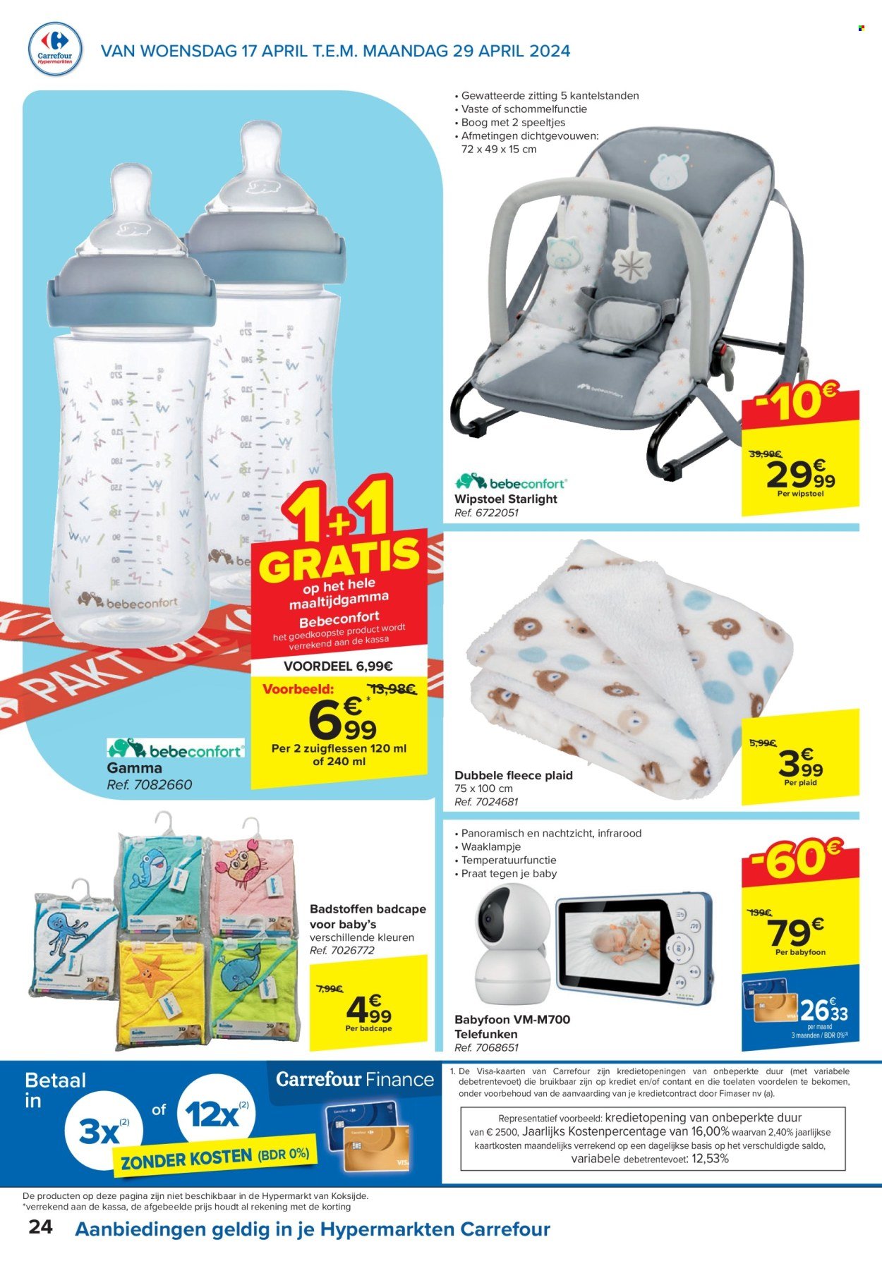 Catalogue Carrefour hypermarkt - 17.4.2024 - 29.4.2024. Page 24.