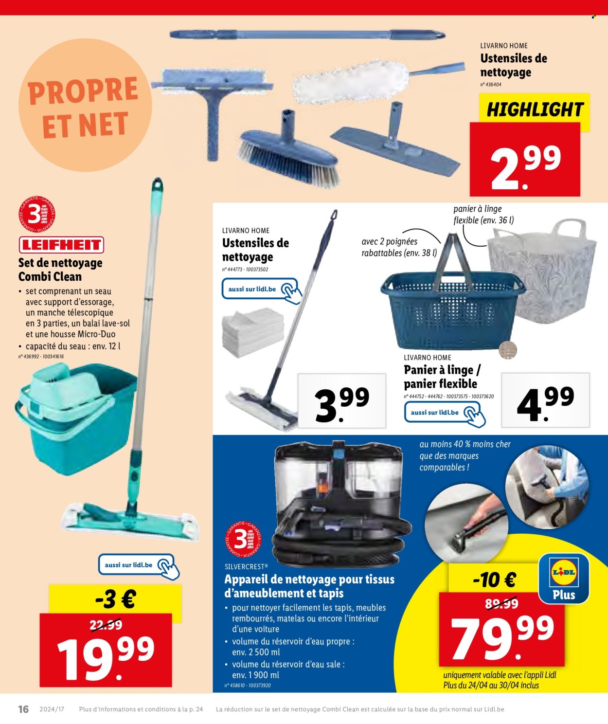 Catalogue Lidl - 24.4.2024 - 30.4.2024. Page 22.