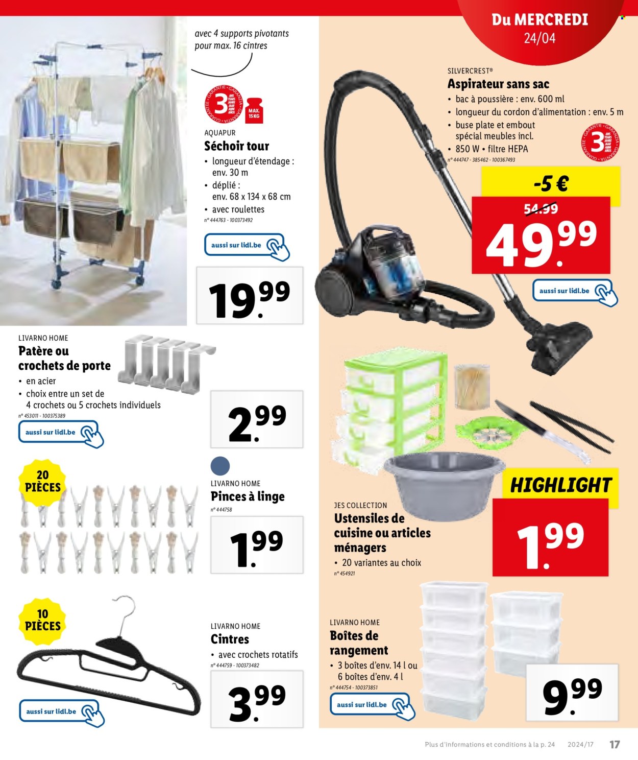 Catalogue Lidl - 24.4.2024 - 30.4.2024. Page 23.
