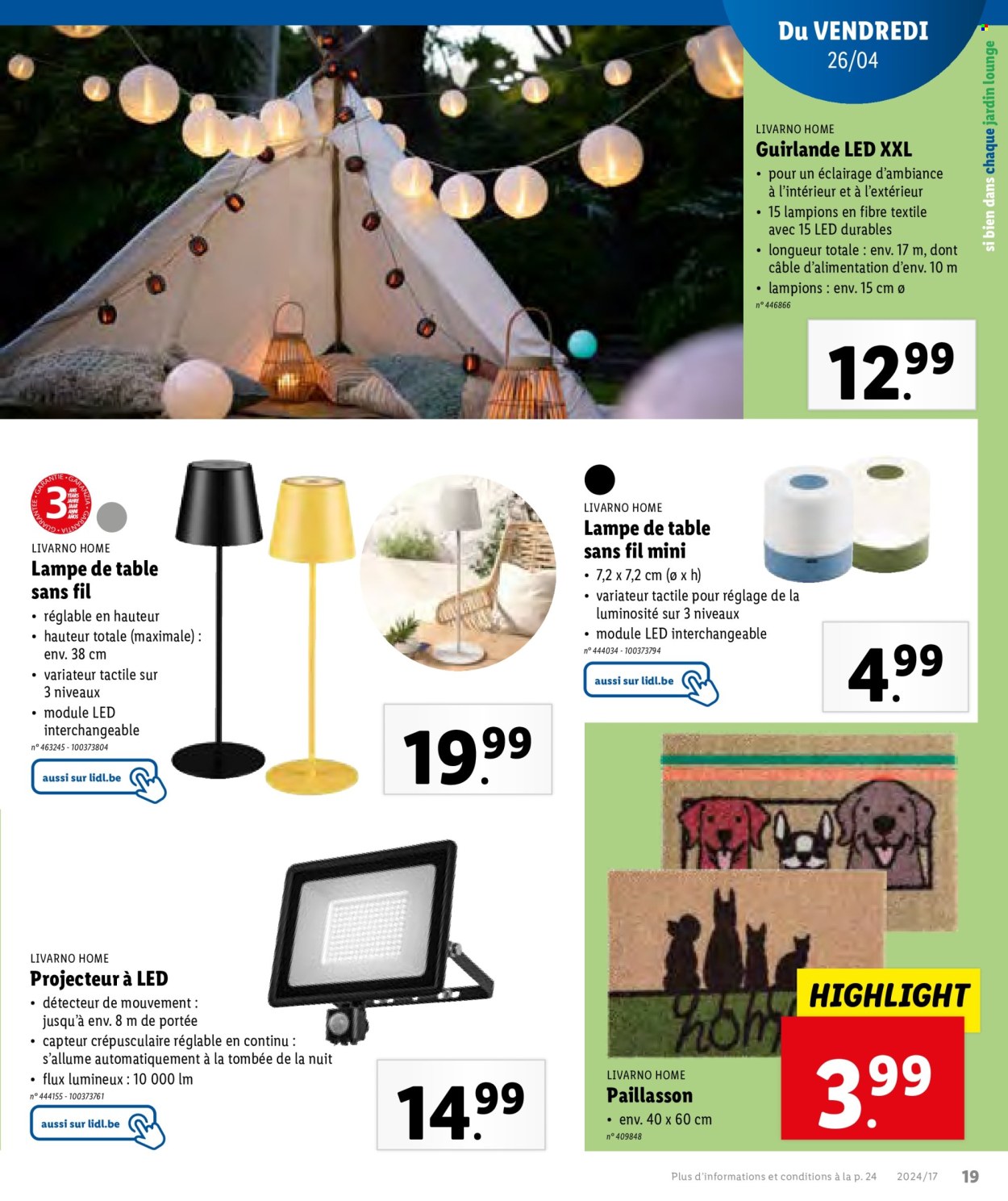 Catalogue Lidl - 24.4.2024 - 30.4.2024. Page 25.