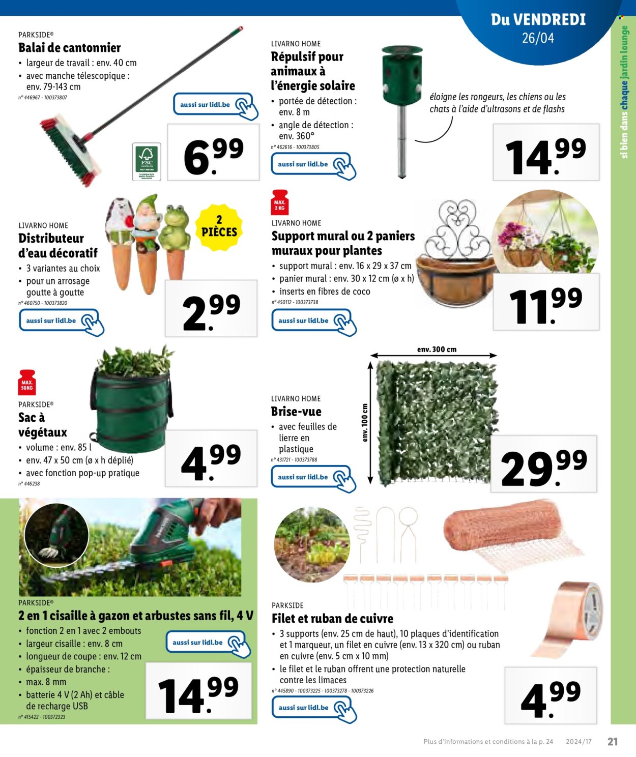 Catalogue Lidl - 24.4.2024 - 30.4.2024. Page 27.