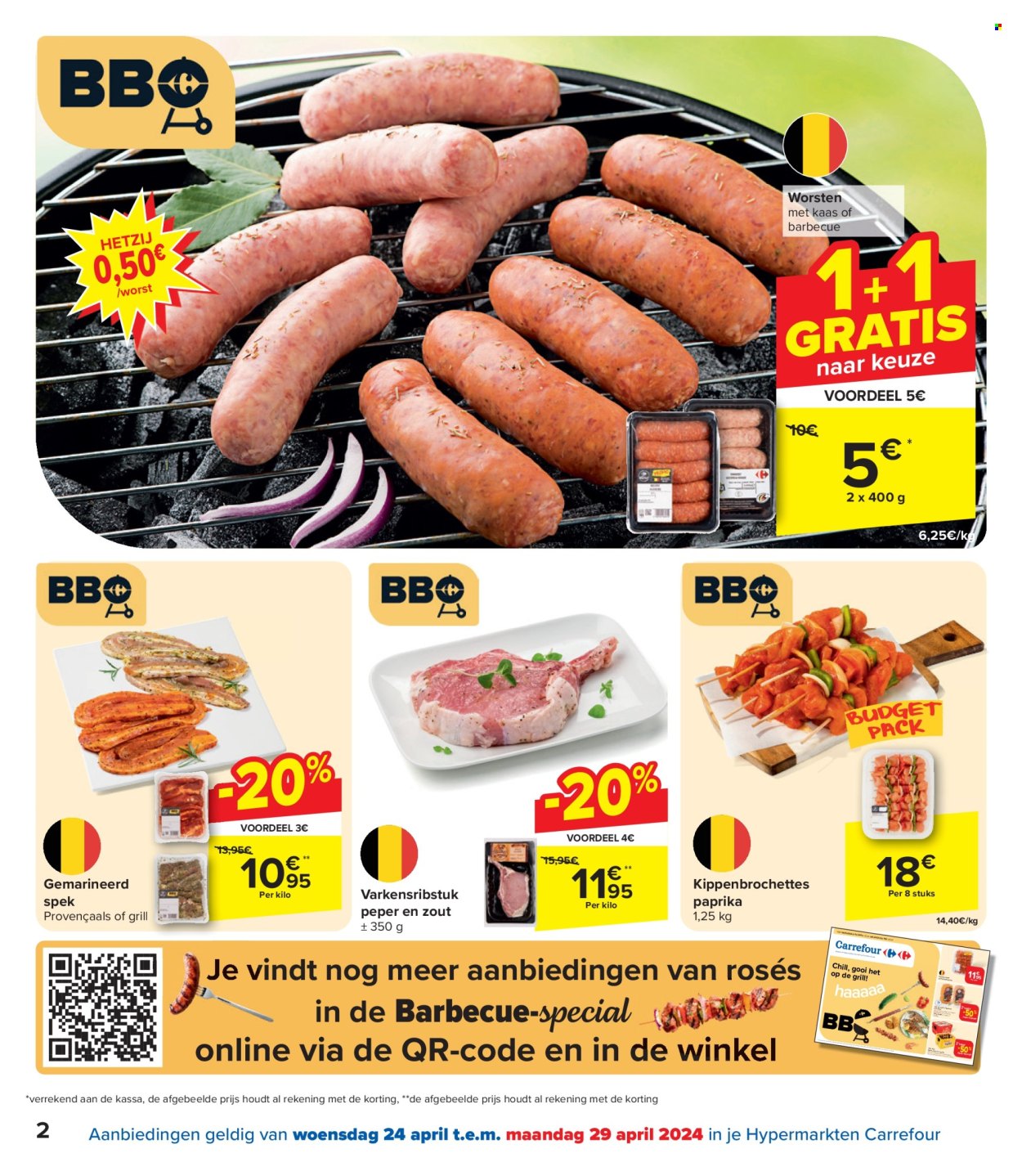 Catalogue Carrefour hypermarkt - 24.4.2024 - 6.5.2024. Page 2.