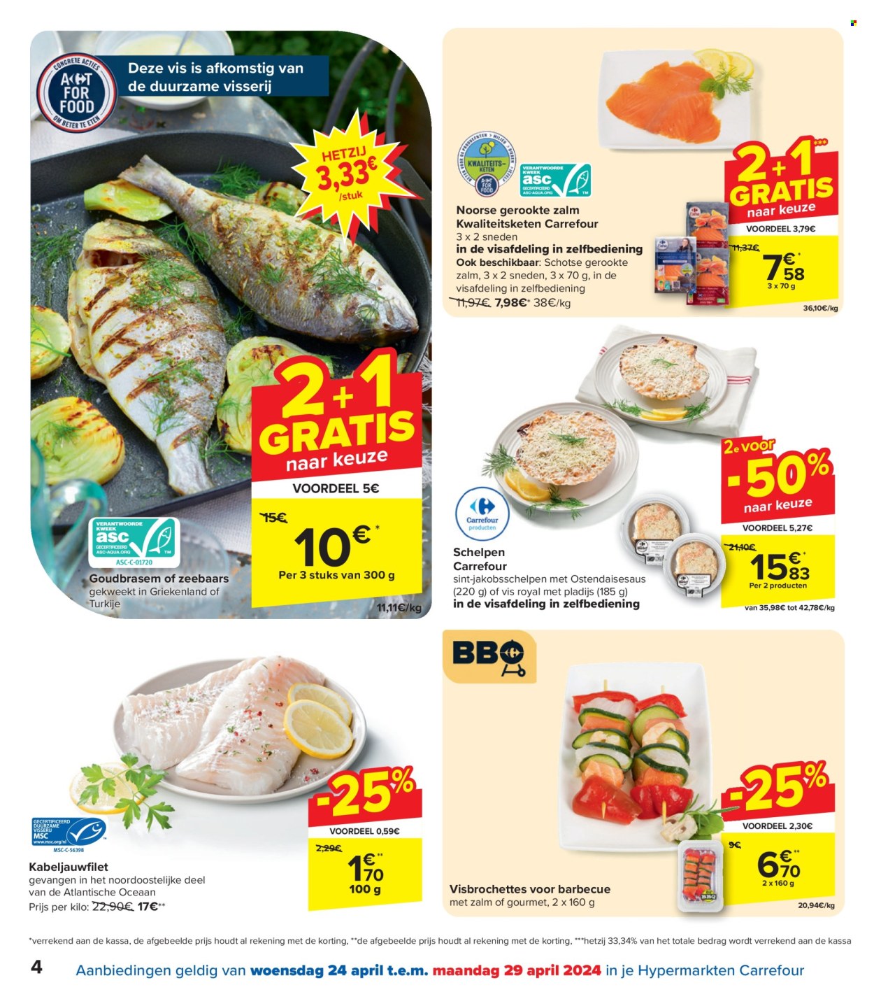 Catalogue Carrefour hypermarkt - 24.4.2024 - 6.5.2024. Page 4.