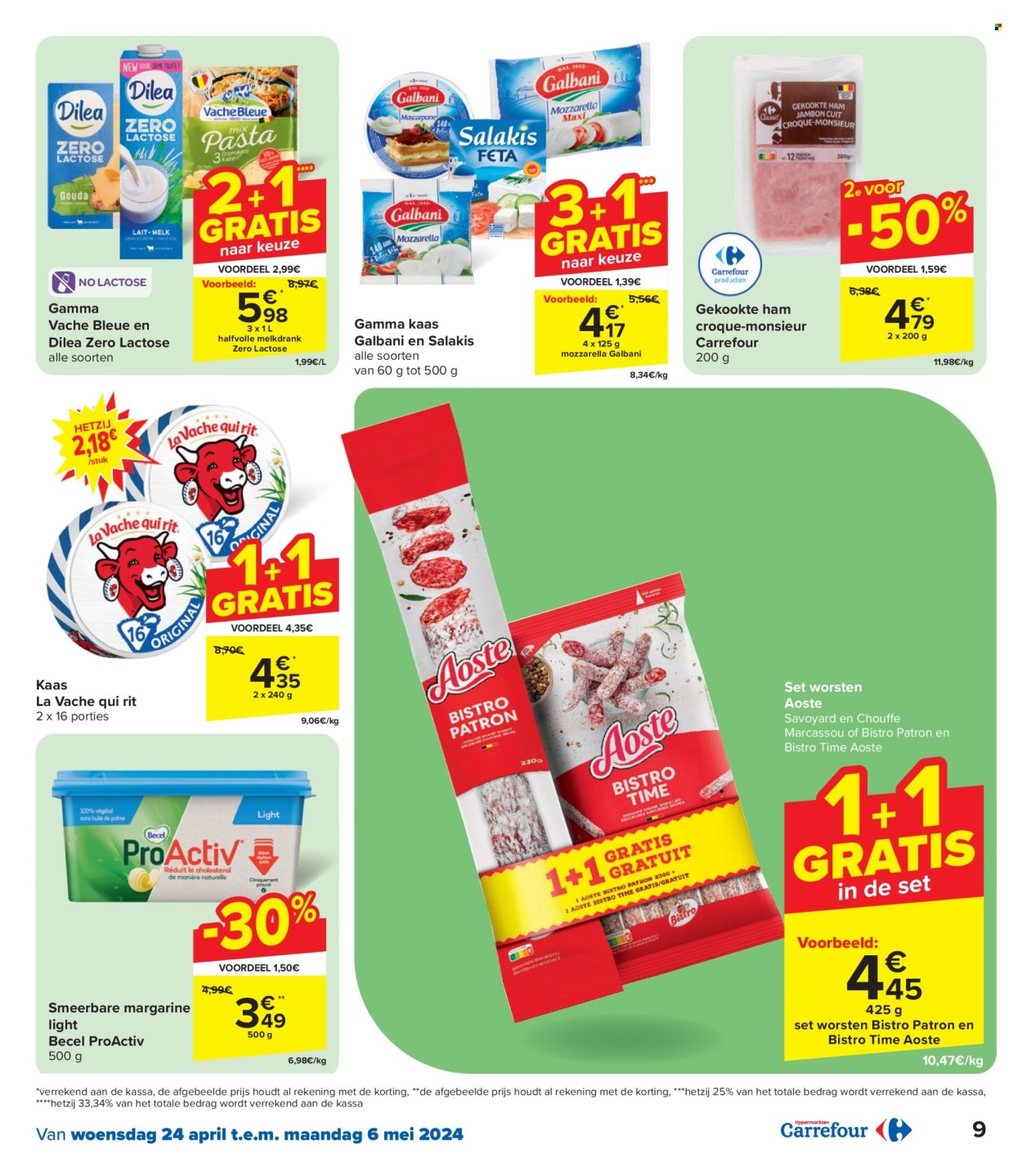 Catalogue Carrefour hypermarkt - 24.4.2024 - 6.5.2024. Page 9.