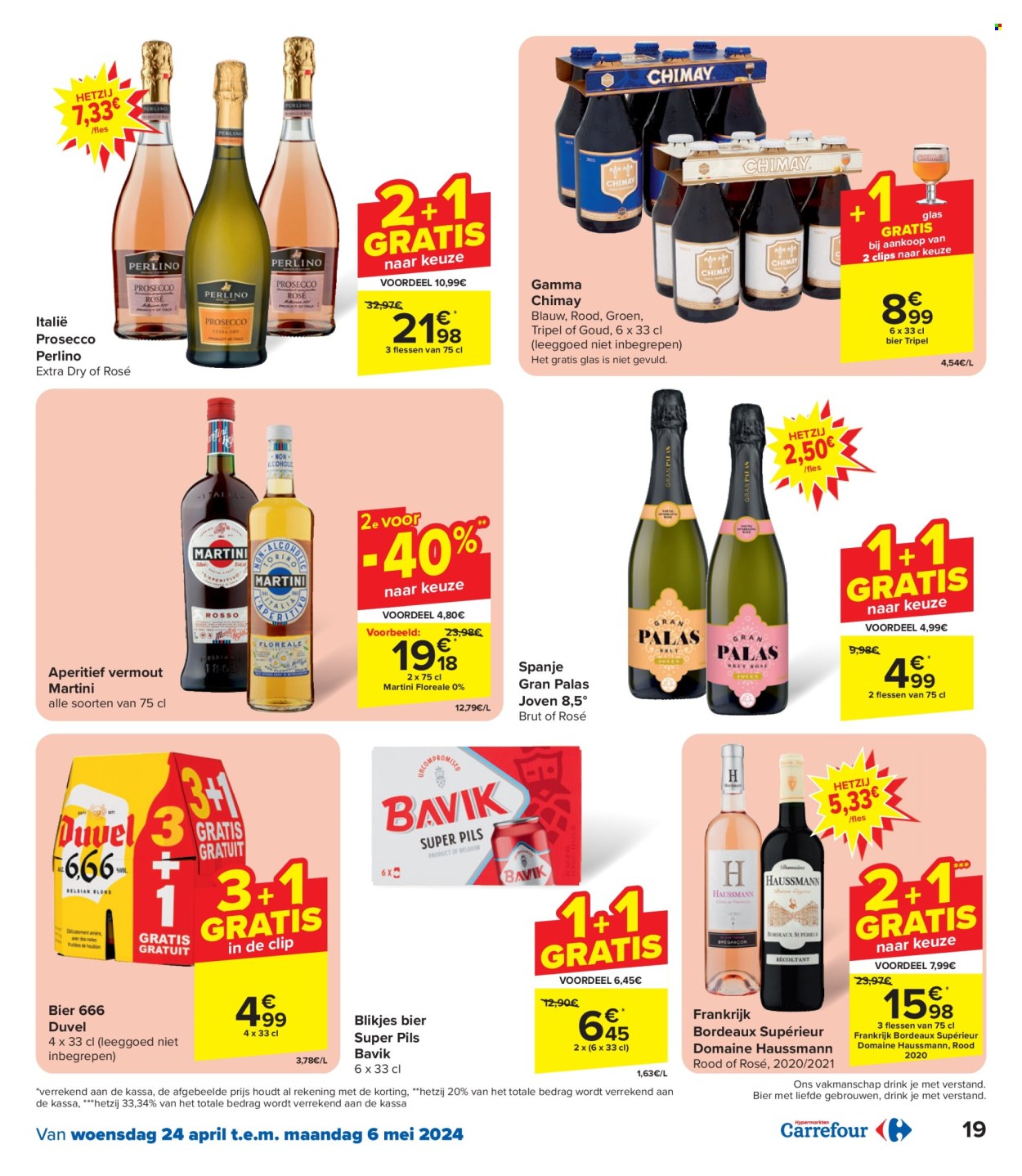 Catalogue Carrefour hypermarkt - 24.4.2024 - 6.5.2024. Page 19.