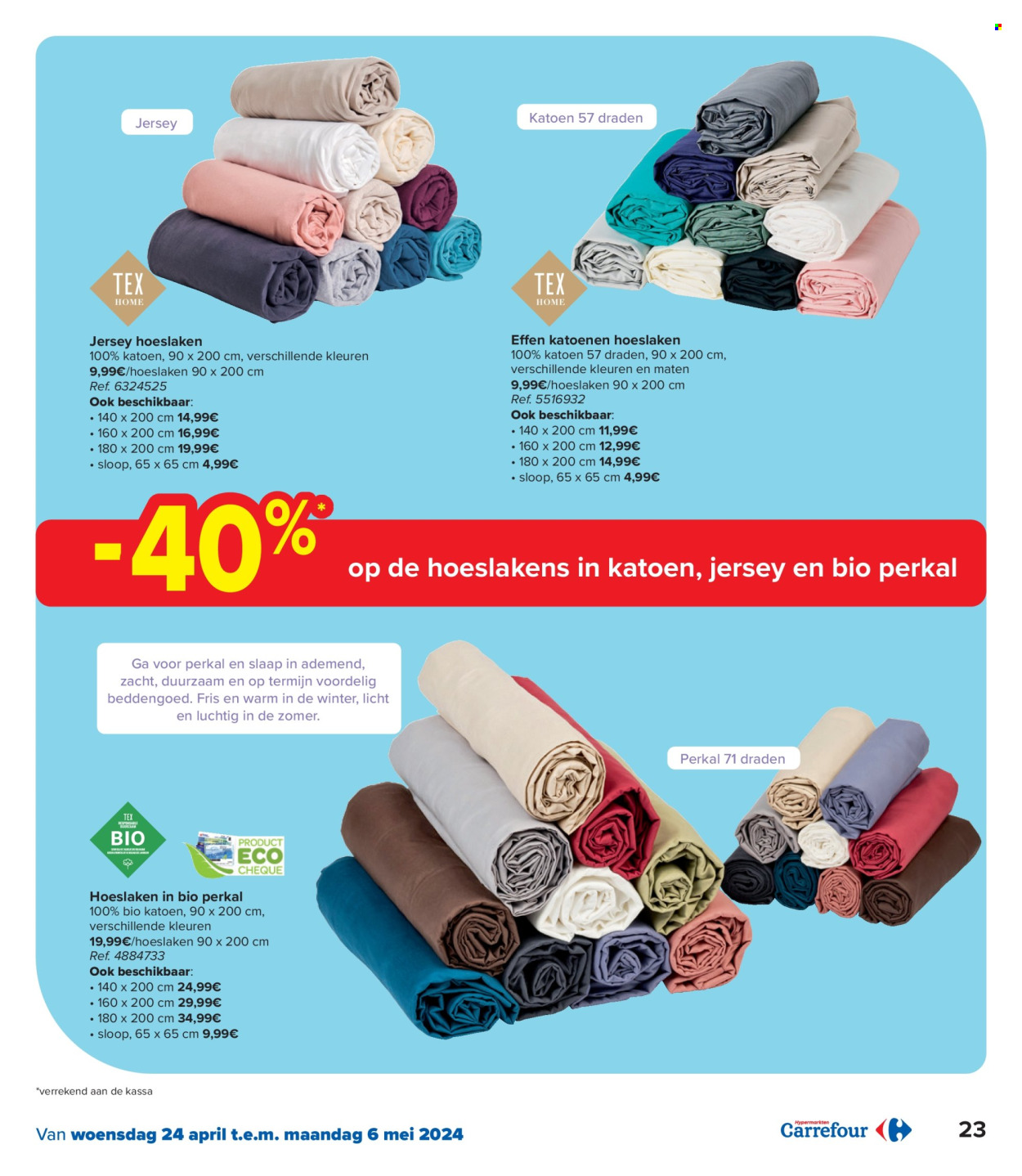 Catalogue Carrefour hypermarkt - 24.4.2024 - 6.5.2024. Page 23.