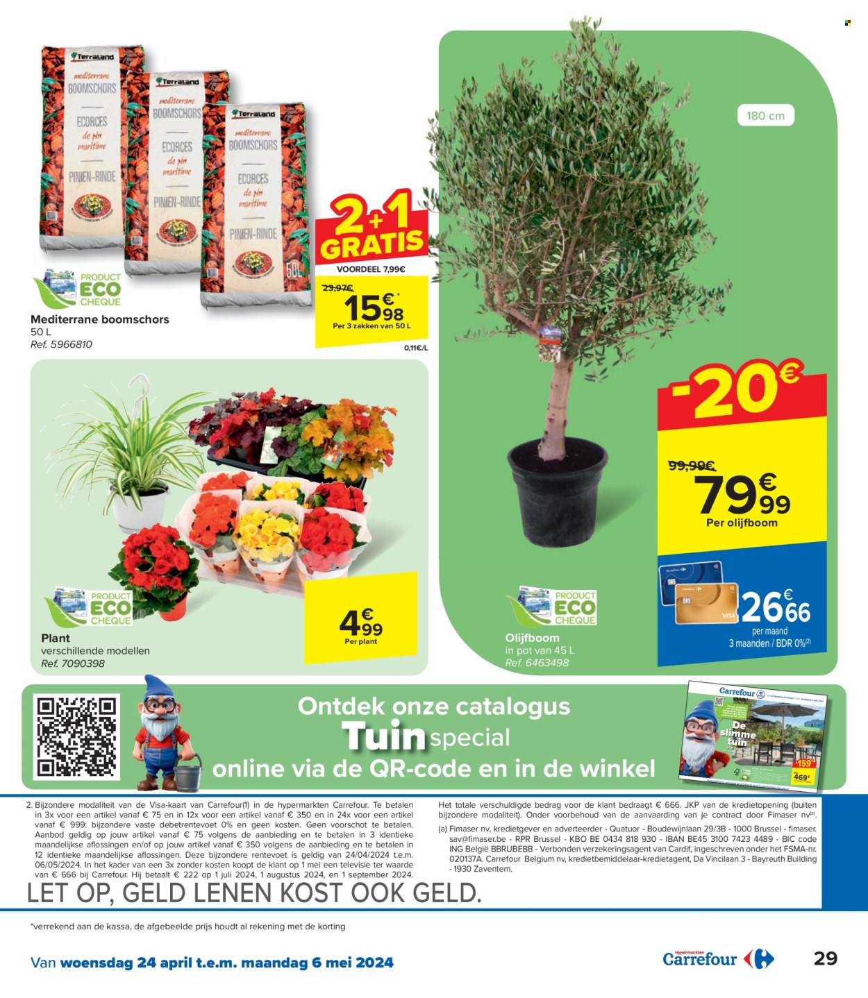 Catalogue Carrefour hypermarkt - 24.4.2024 - 6.5.2024. Page 29.