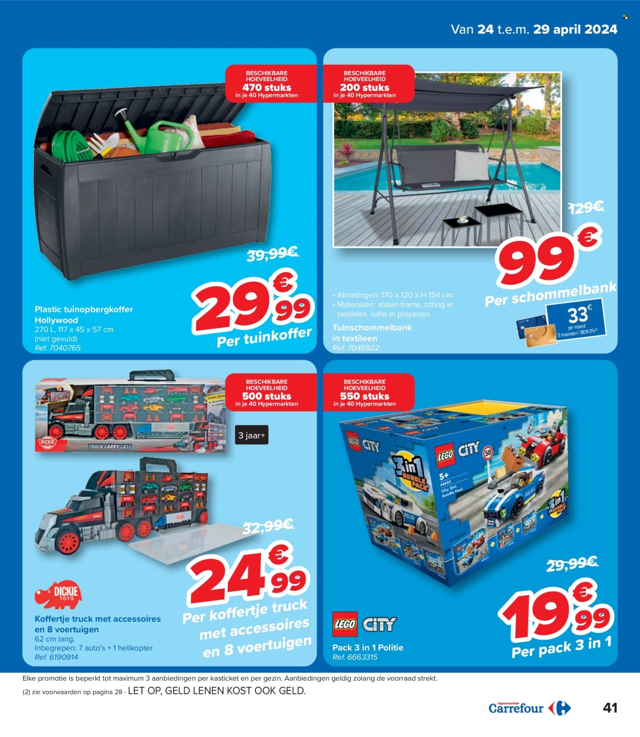 Catalogue Carrefour hypermarkt - 24.4.2024 - 6.5.2024. Page 41.