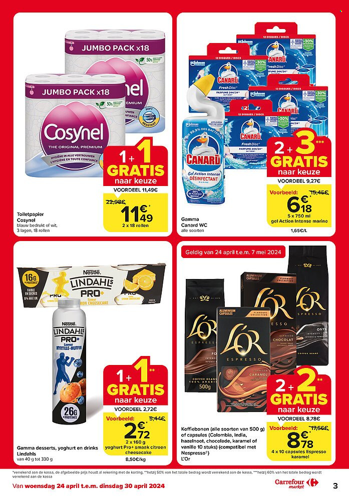 Catalogue Carrefour market - 24.4.2024 - 30.4.2024. Page 3.