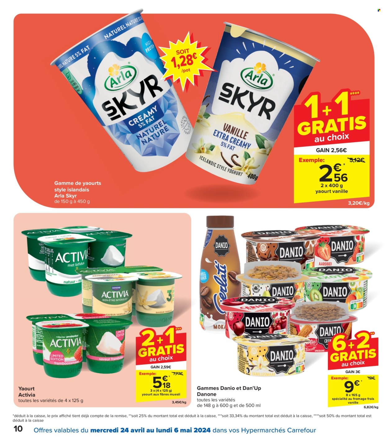 Catalogue Carrefour hypermarkt - 24.4.2024 - 6.5.2024. Page 10.
