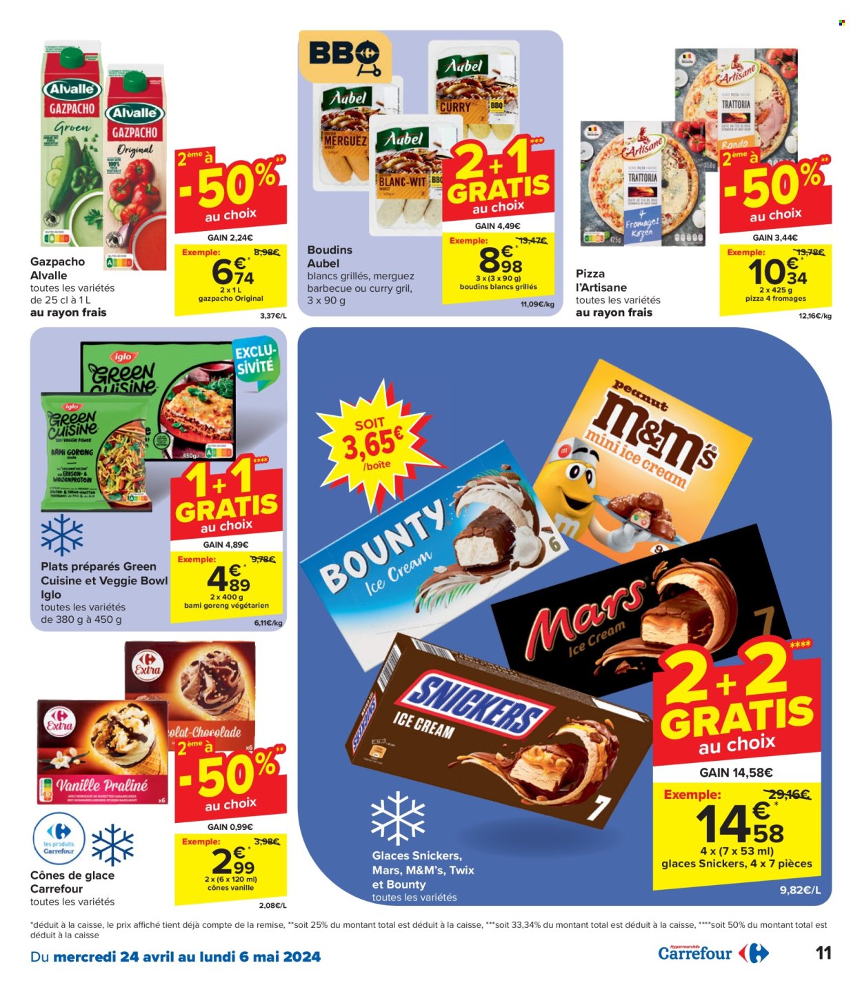 Catalogue Carrefour hypermarkt - 24.4.2024 - 6.5.2024. Page 11.