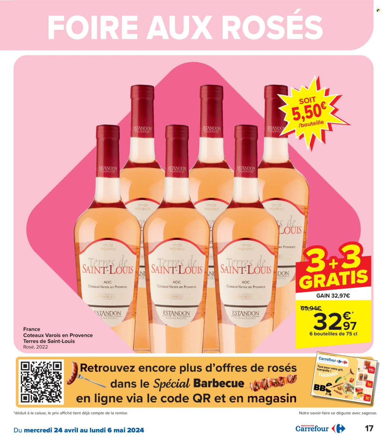 Catalogue Carrefour hypermarkt - 24.4.2024 - 6.5.2024. Page 17.