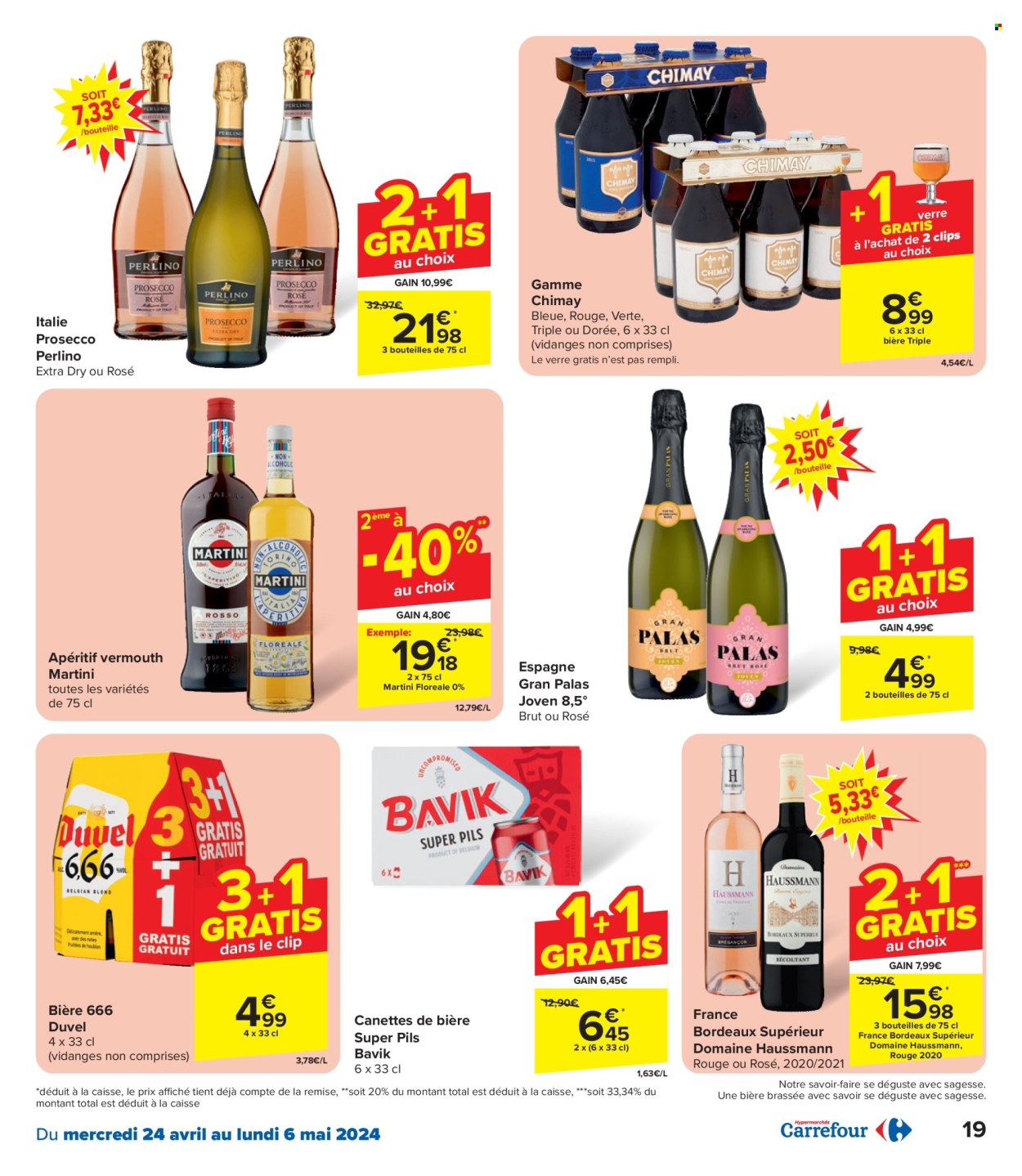 Catalogue Carrefour hypermarkt - 24.4.2024 - 6.5.2024. Page 19.
