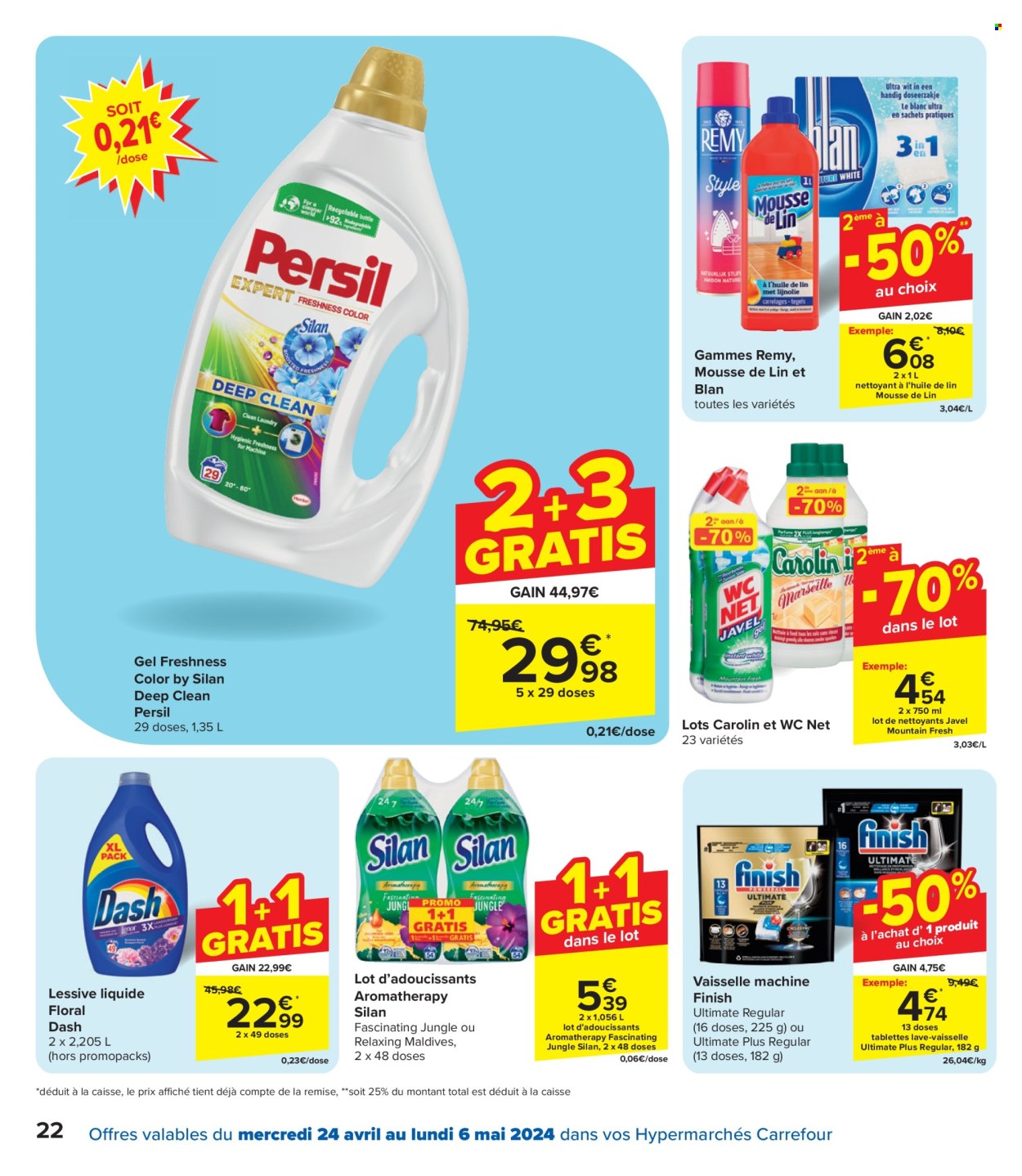 Catalogue Carrefour hypermarkt - 24.4.2024 - 6.5.2024. Page 22.