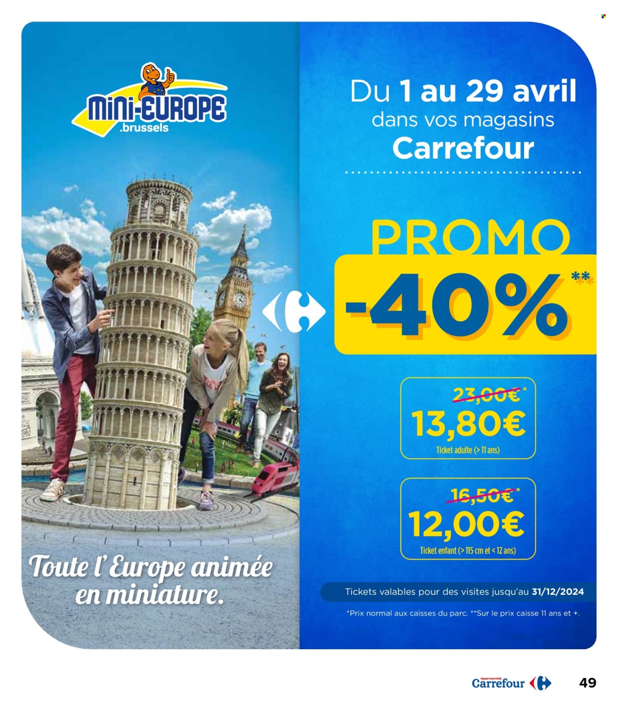 Catalogue Carrefour hypermarkt - 24.4.2024 - 6.5.2024. Page 49.