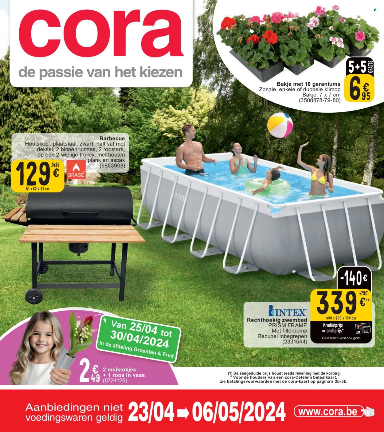 Catalogue Cora - 23.4.2024 - 6.5.2024. Page 1.