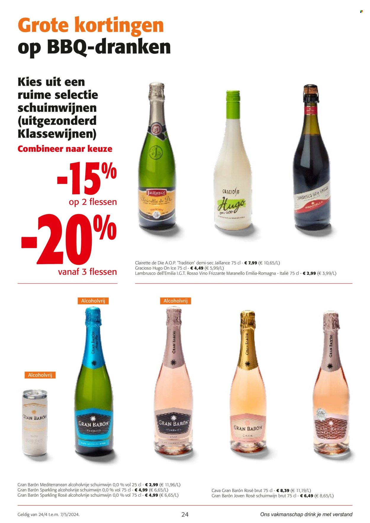Catalogue Colruyt - 24.4.2024 - 7.5.2024. Page 24.