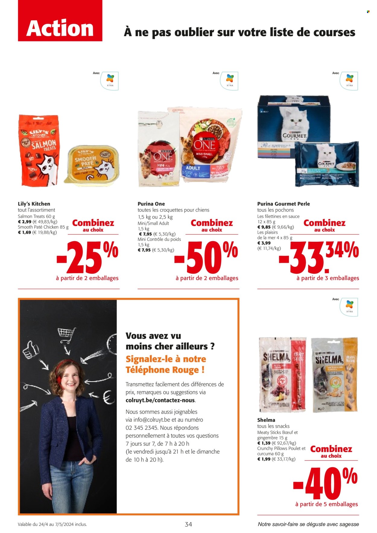 Catalogue Colruyt - 24.4.2024 - 7.5.2024. Page 34.