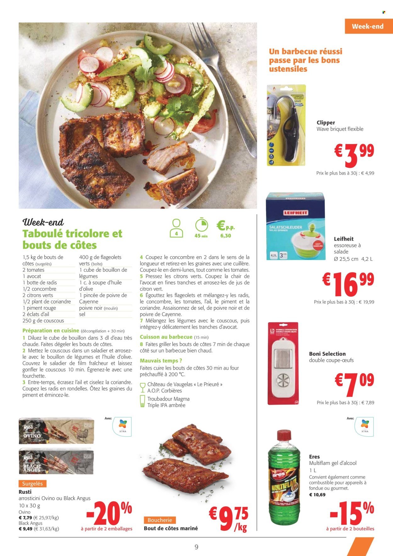 Catalogue Colruyt - 24.4.2024 - 7.5.2024. Page 9.
