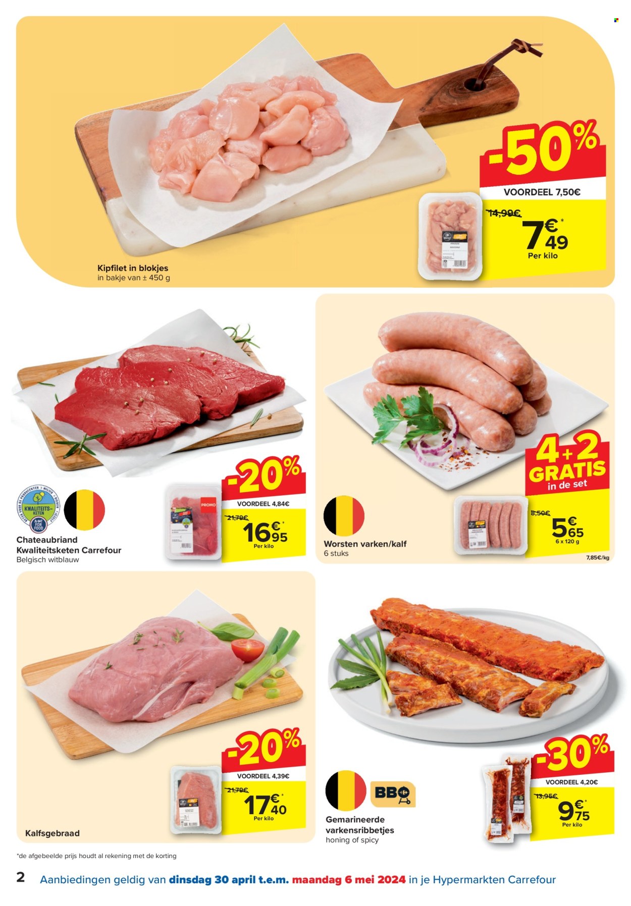 Catalogue Carrefour hypermarkt - 30.4.2024 - 13.5.2024. Page 2.