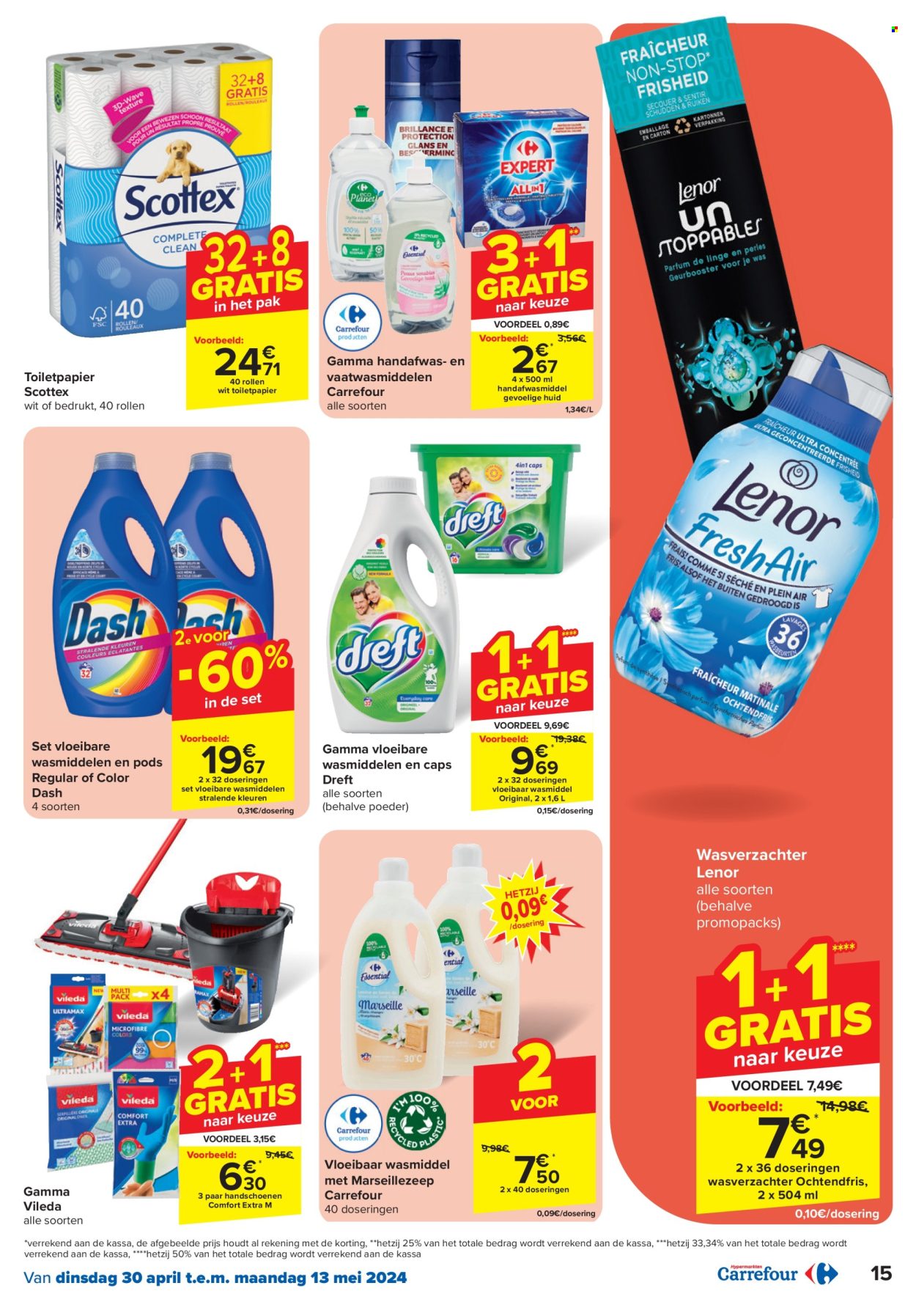 Catalogue Carrefour hypermarkt - 30.4.2024 - 13.5.2024. Page 15.
