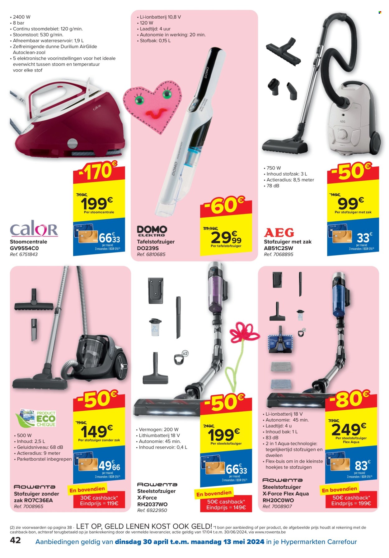 Catalogue Carrefour hypermarkt - 30.4.2024 - 13.5.2024. Page 42.