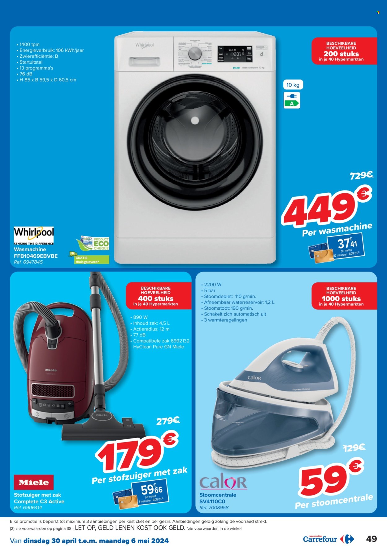 Catalogue Carrefour hypermarkt - 30.4.2024 - 13.5.2024. Page 49.