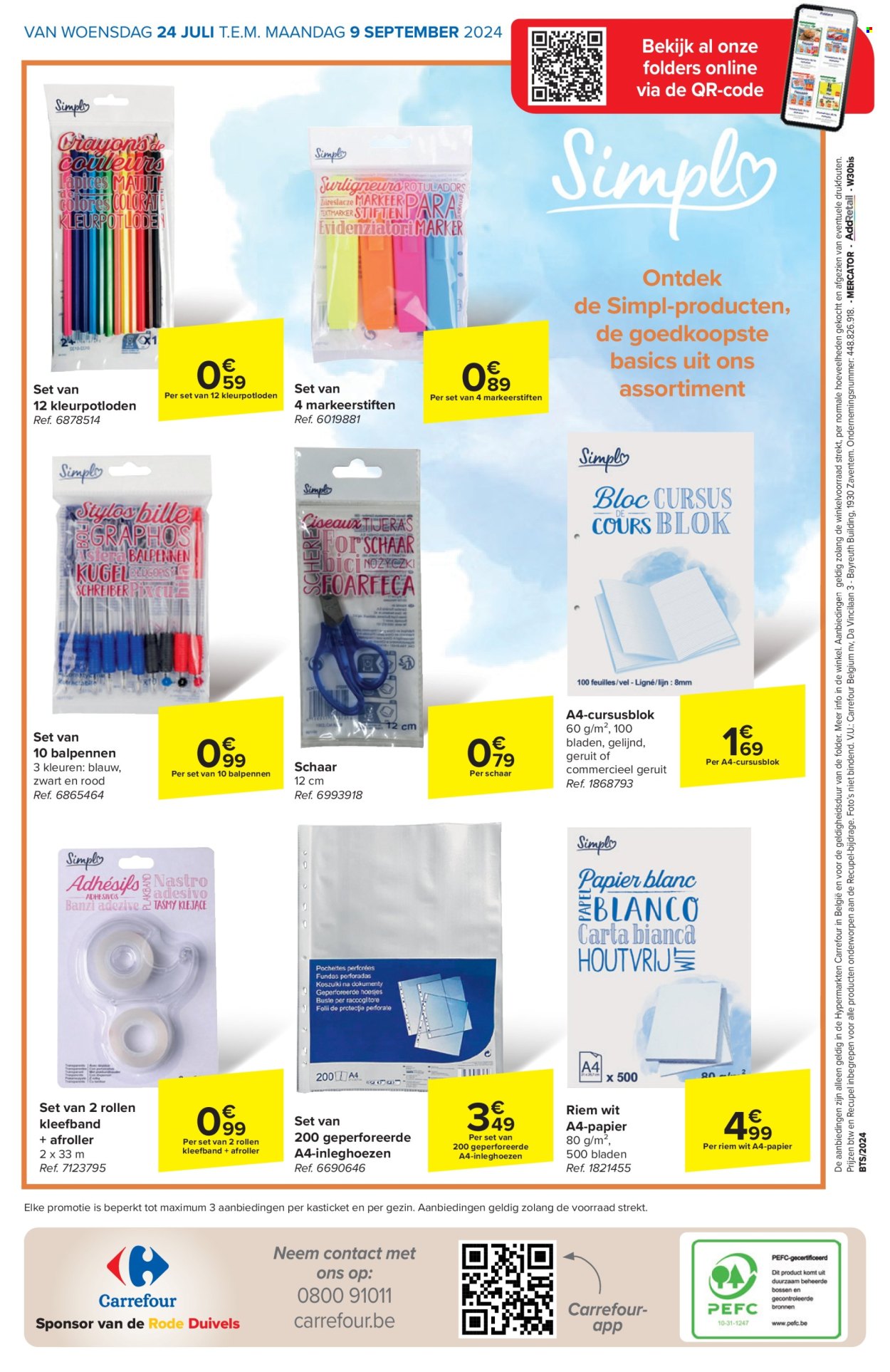 Catalogue Carrefour hypermarkt - 24.7.2024 - 9.9.2024. Page 32.