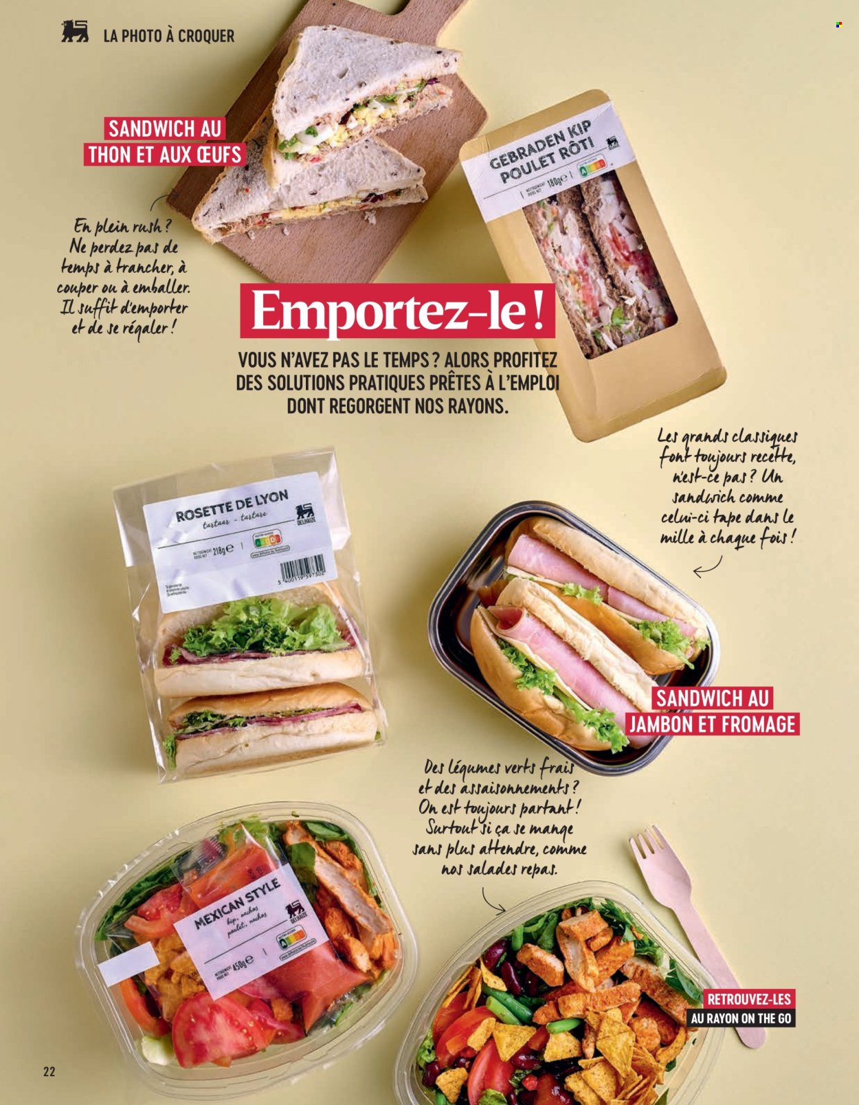 Catalogue Delhaize. Page 22.